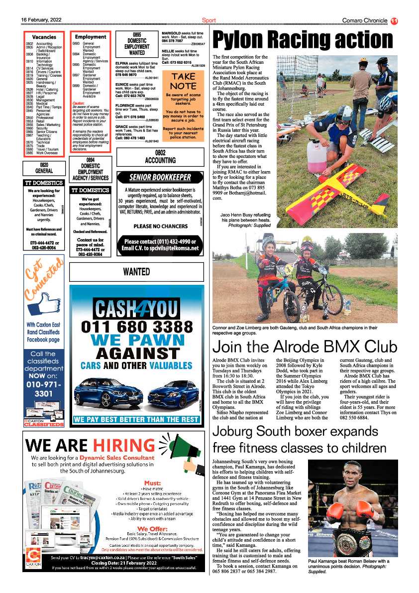 Comaro Chronicle 16 February 2022 page 13