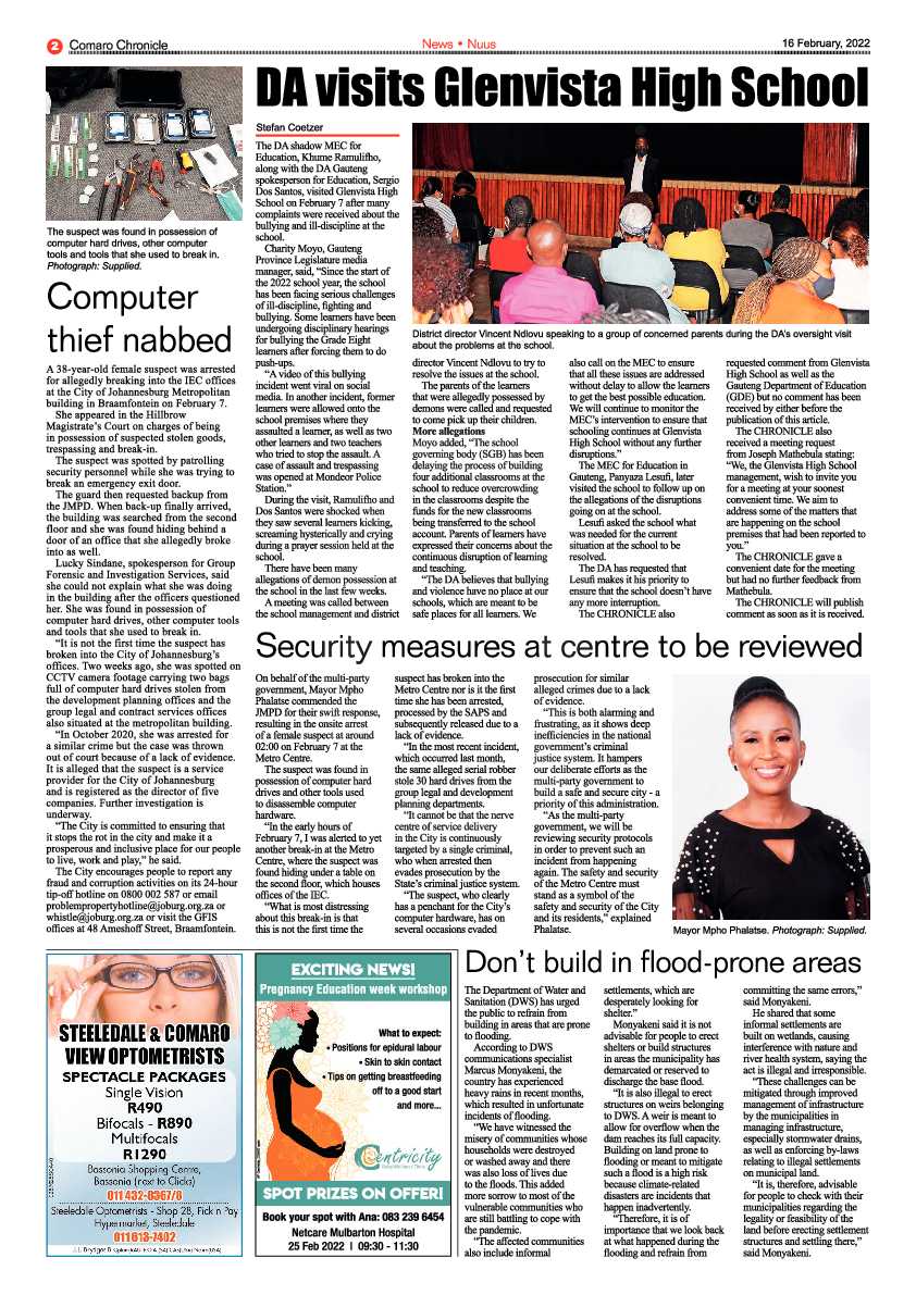 Comaro Chronicle 16 February 2022 page 4