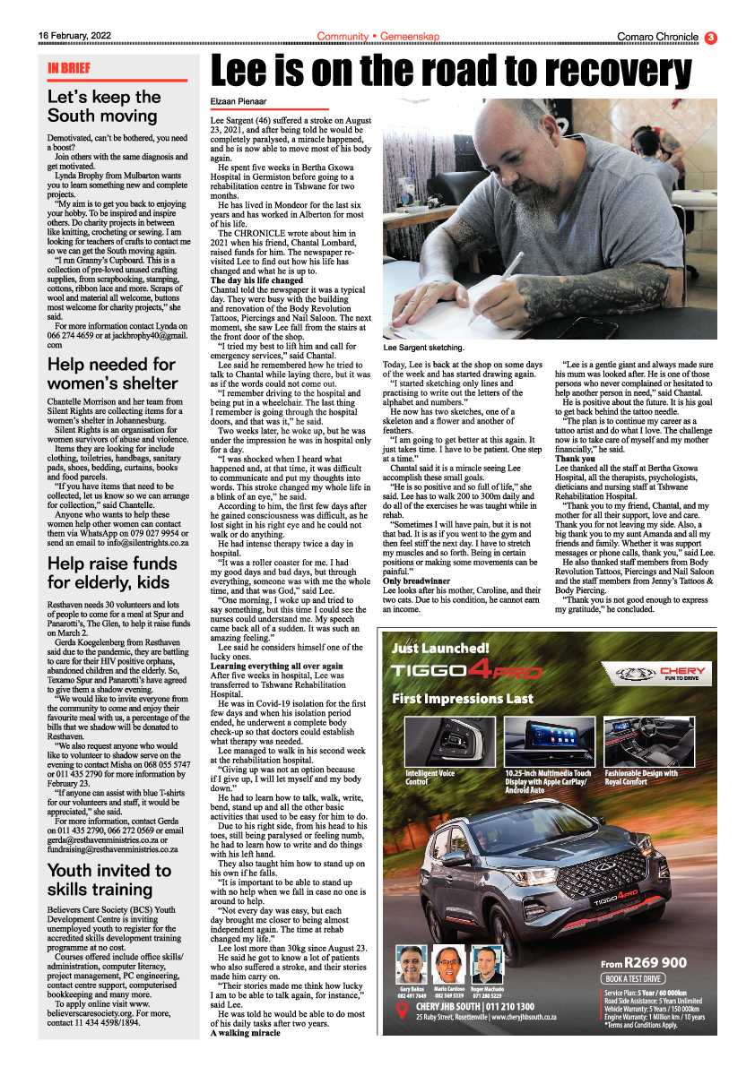 Comaro Chronicle 16 February 2022 page 5
