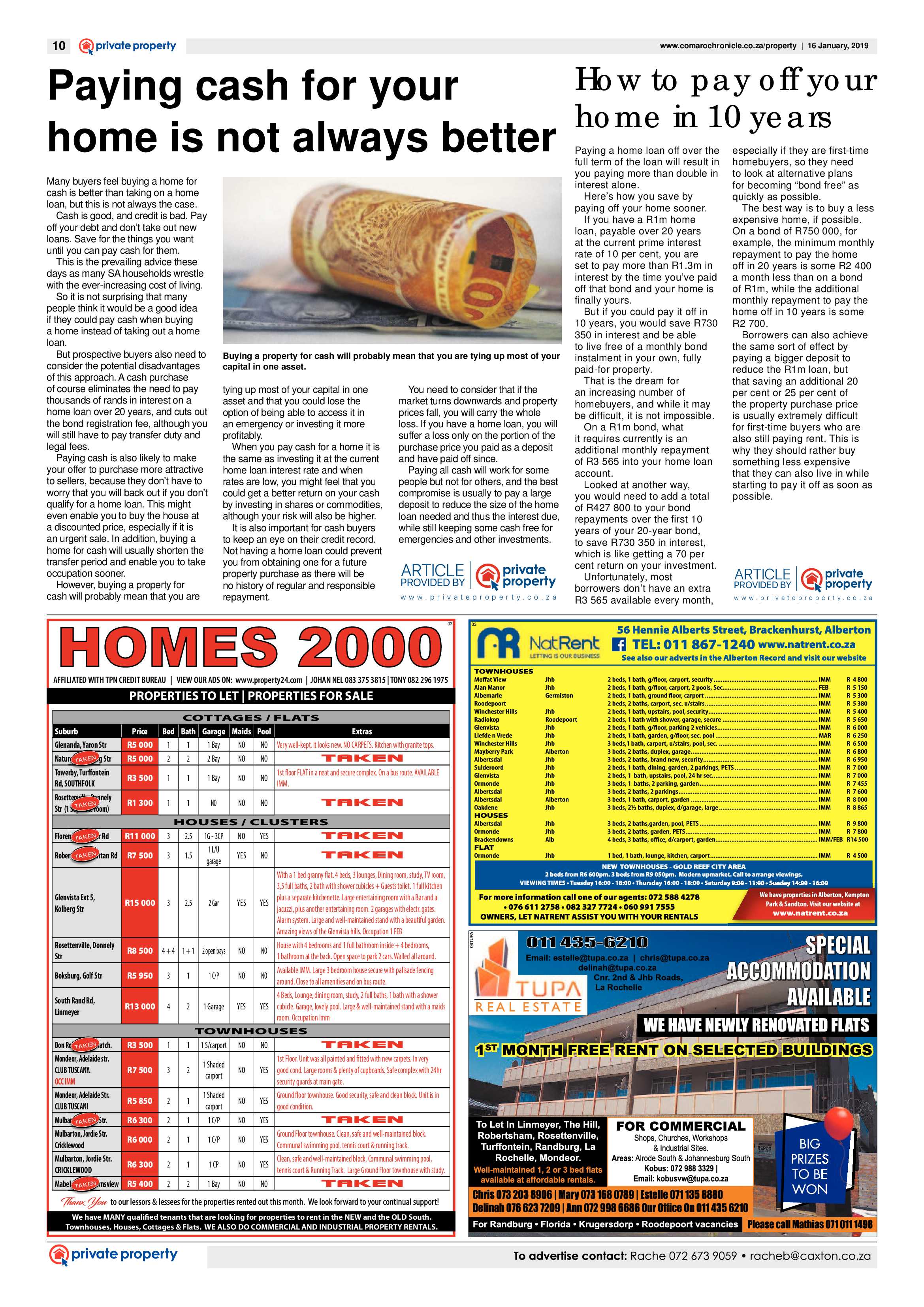Comaro Chronicle 16 January 2019 page 10
