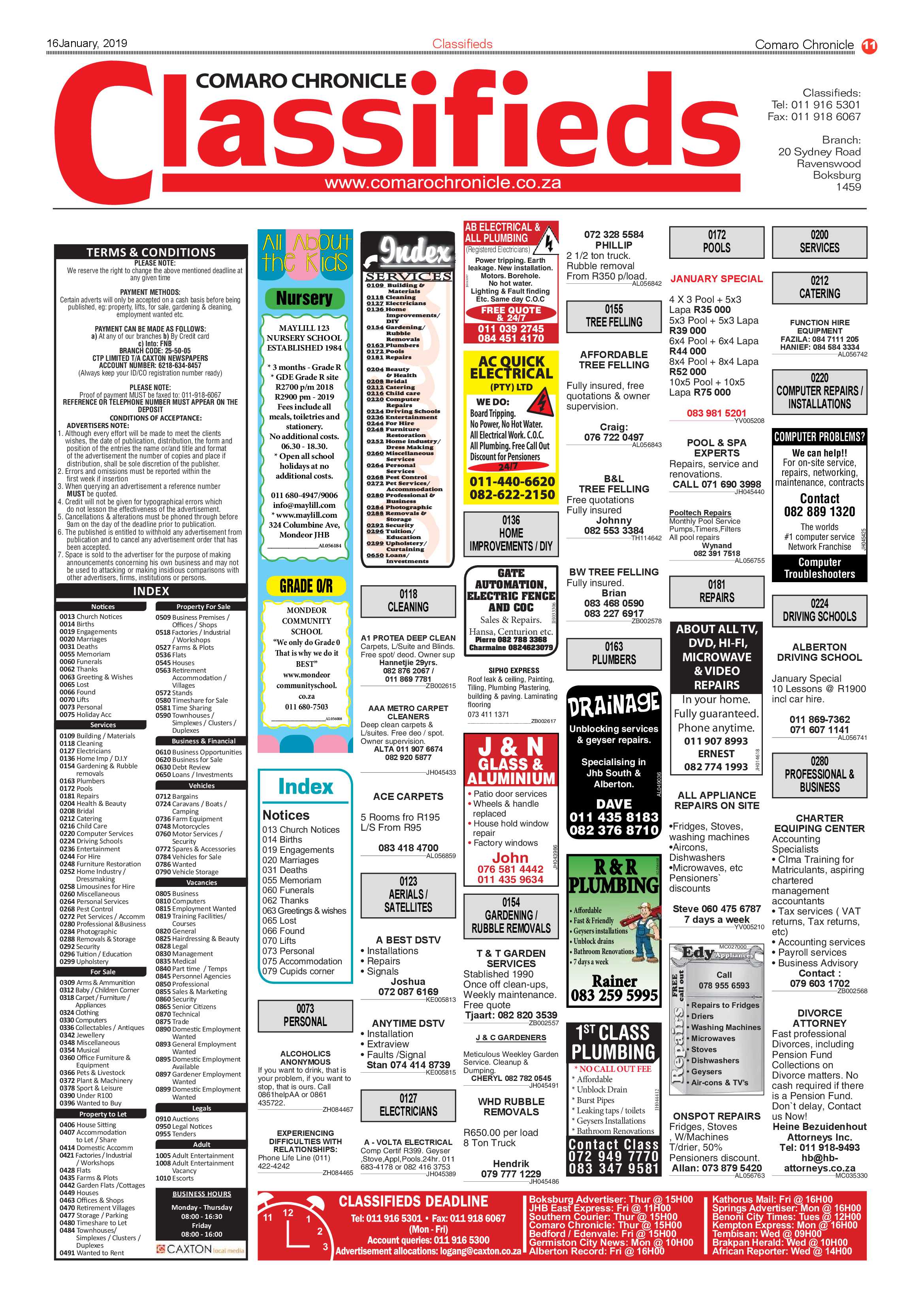 Comaro Chronicle 16 January 2019 page 11