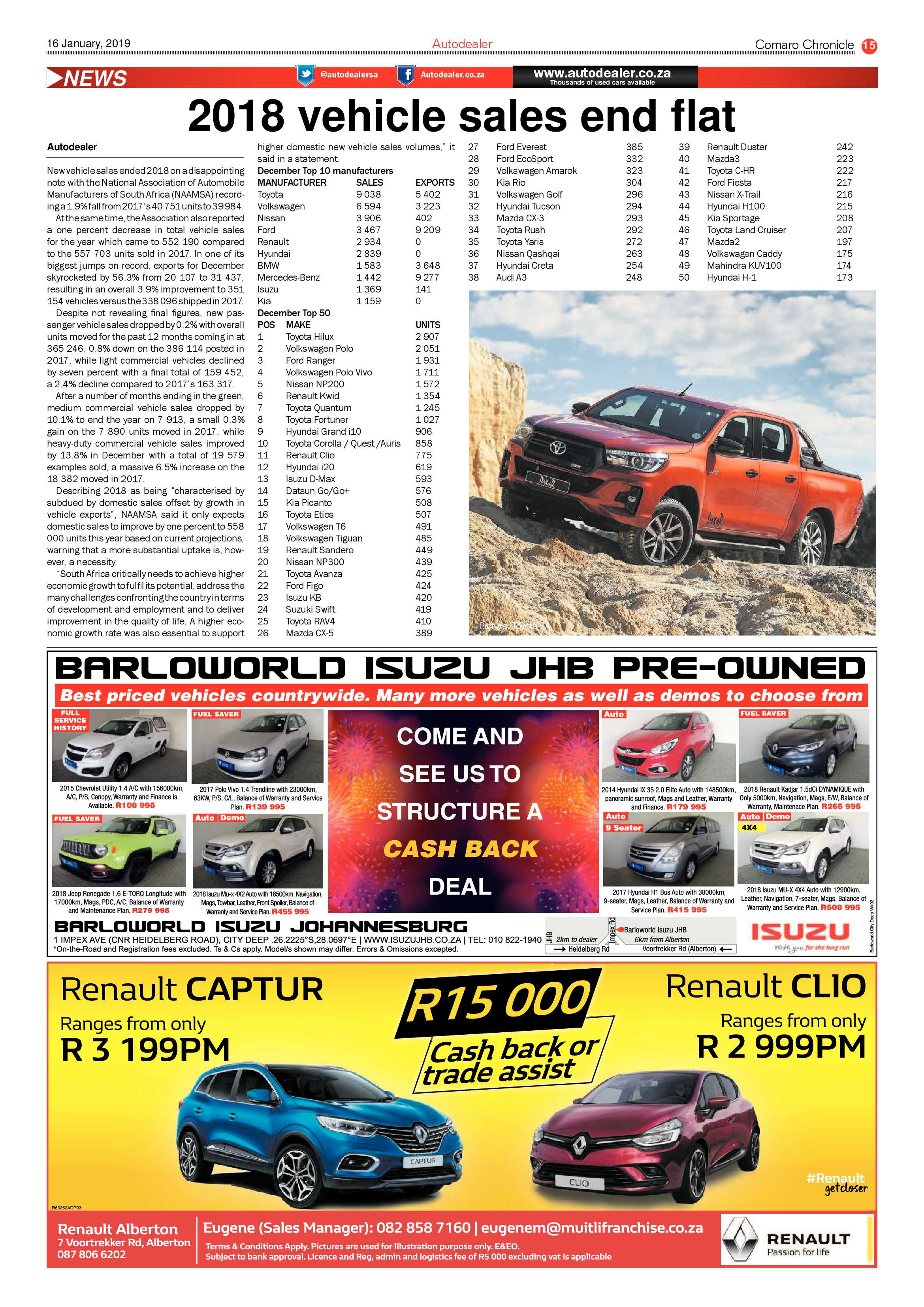 Comaro Chronicle 16 January 2019 page 15