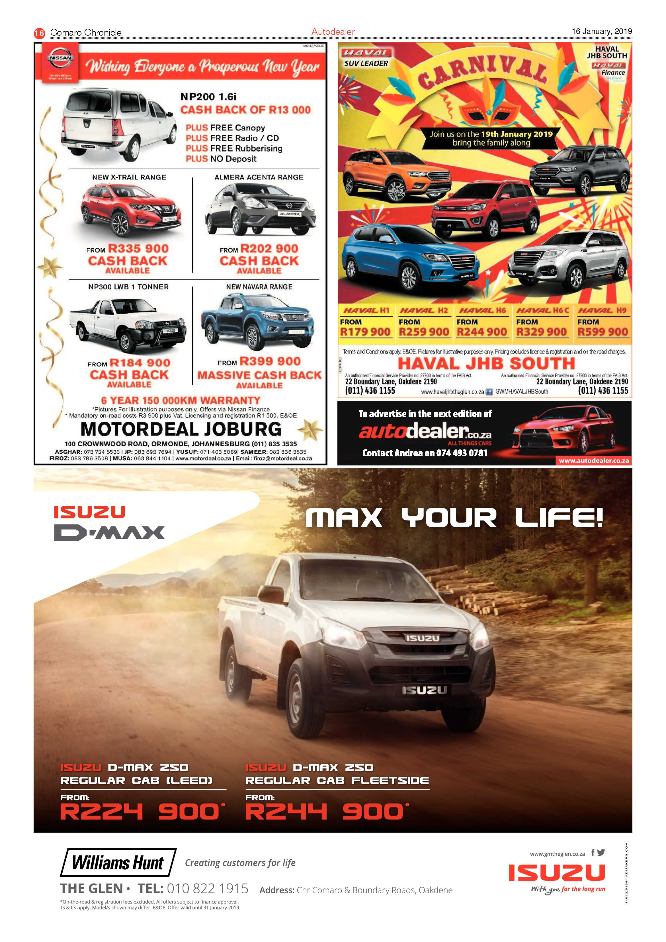 Comaro Chronicle 16 January 2019 page 16