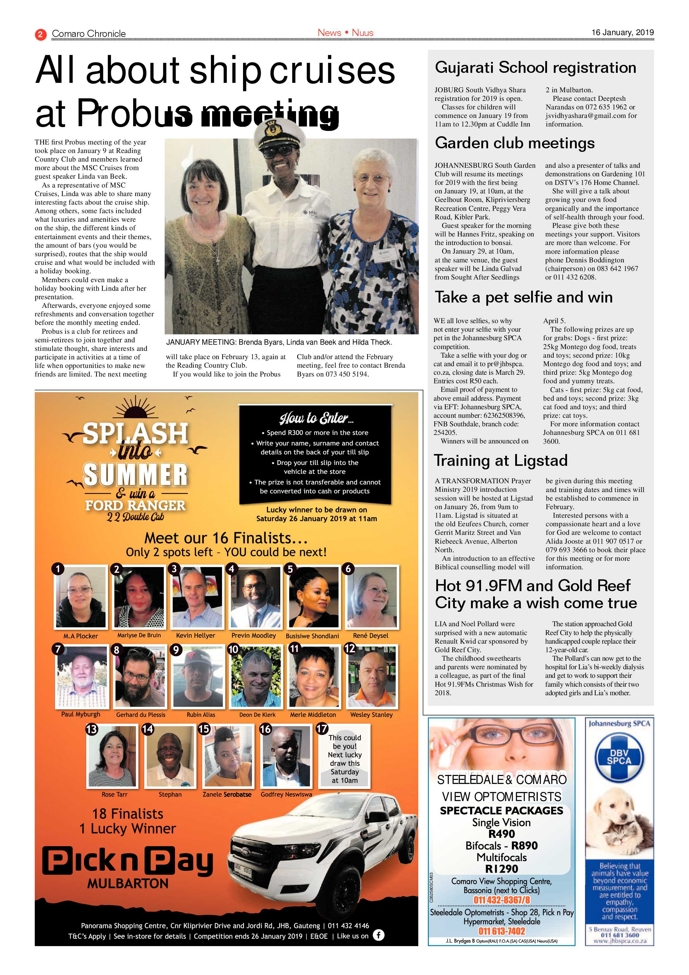 Comaro Chronicle 16 January 2019 page 2