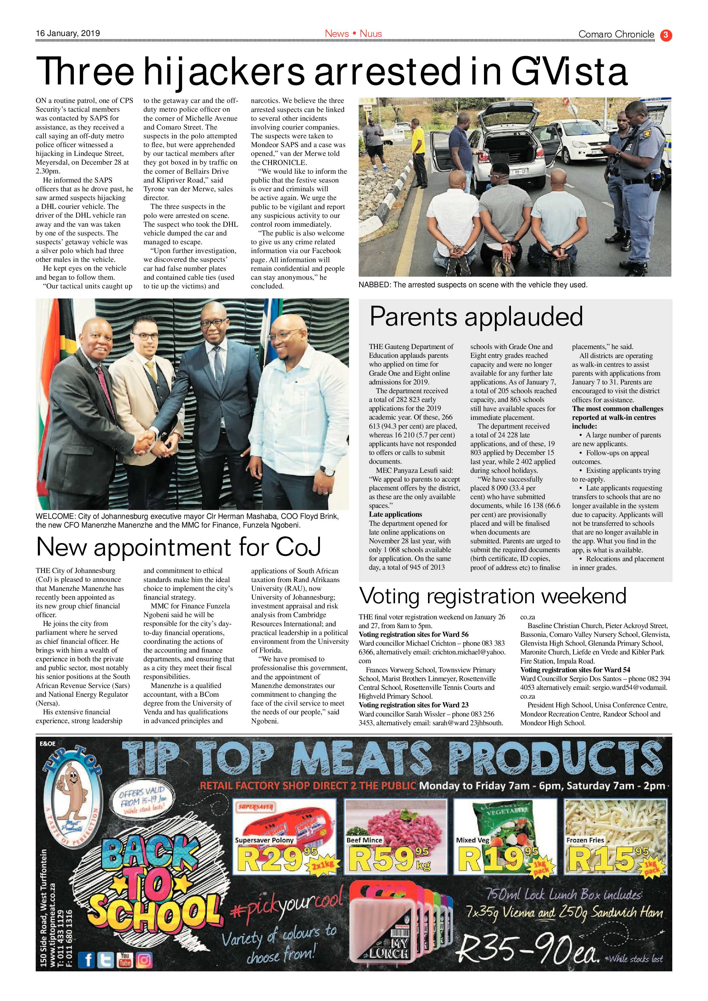 Comaro Chronicle 16 January 2019 page 3