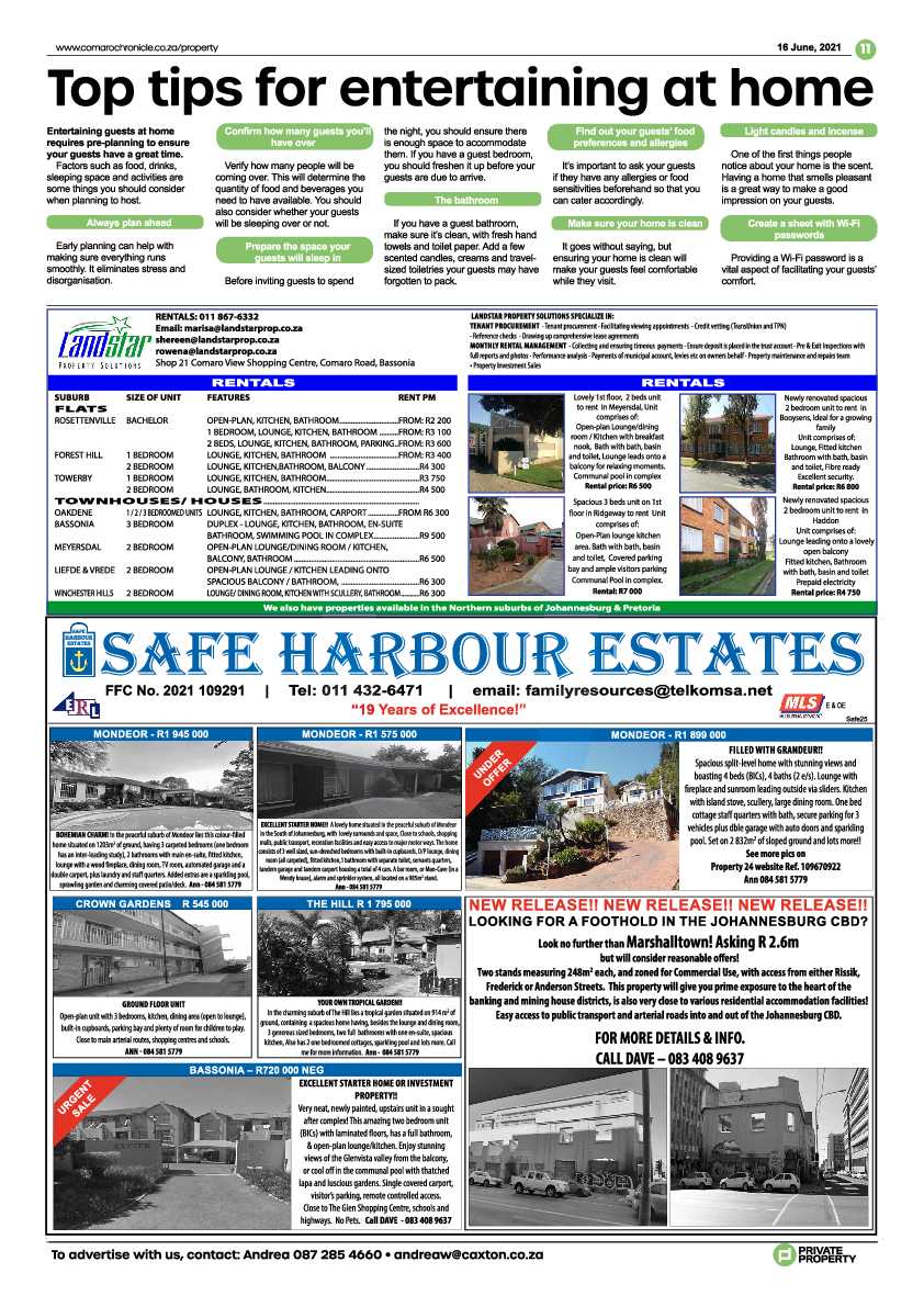 Comaro Chronicle 16 June 2021 page 11