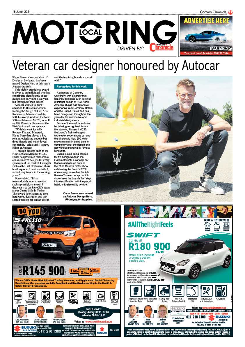Comaro Chronicle 16 June 2021 page 12