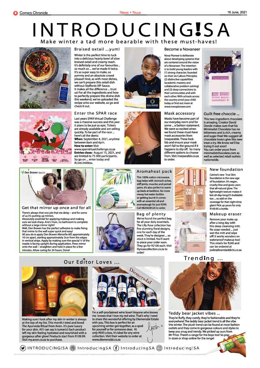 Comaro Chronicle 16 June 2021 page 8