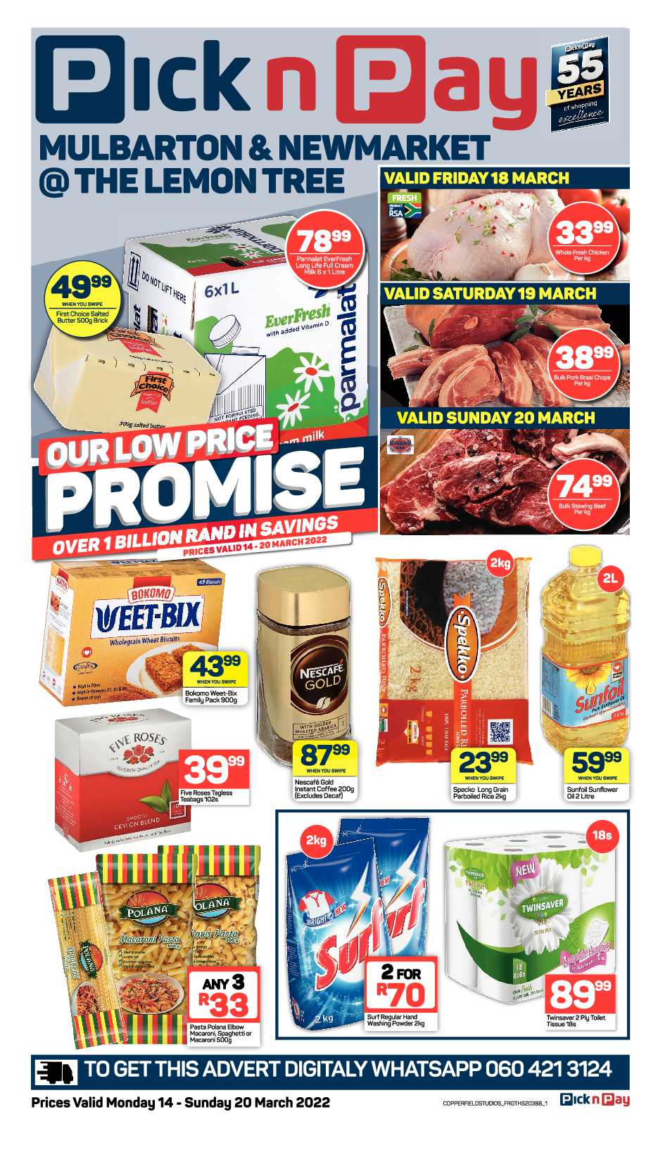 Comaro Chronicle 16 March 2022 page 1