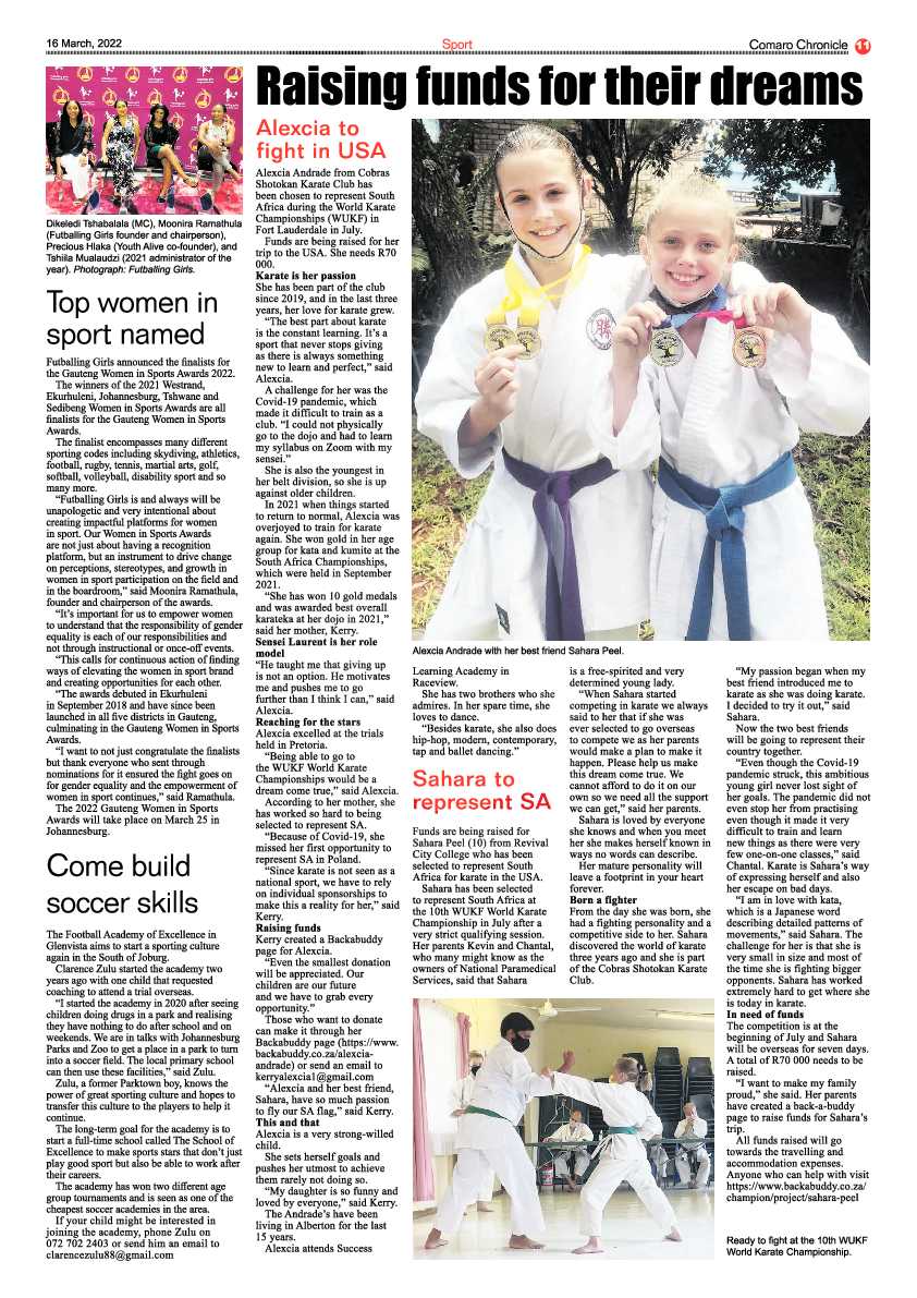 Comaro Chronicle 16 March 2022 page 13