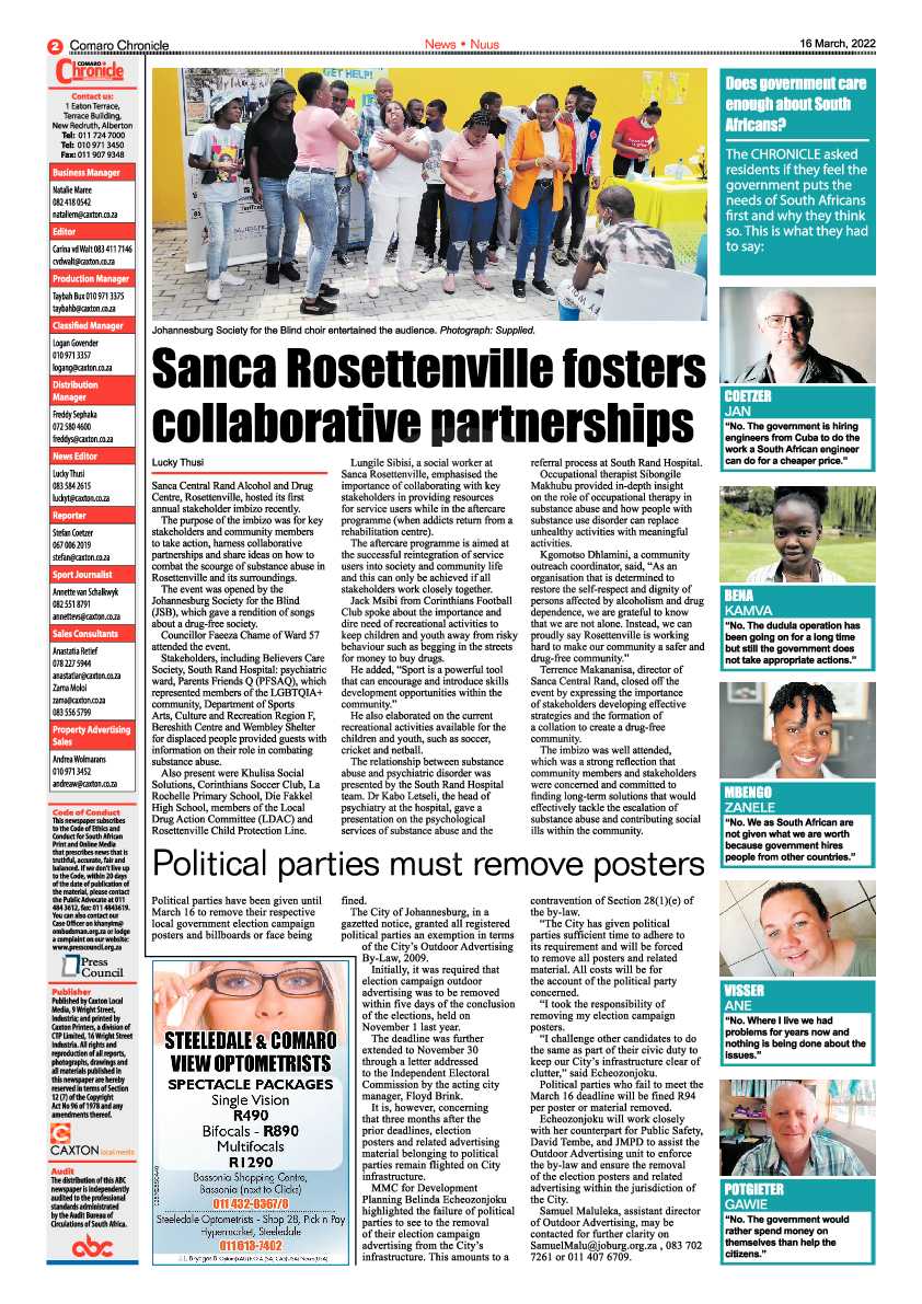 Comaro Chronicle 16 March 2022 page 4