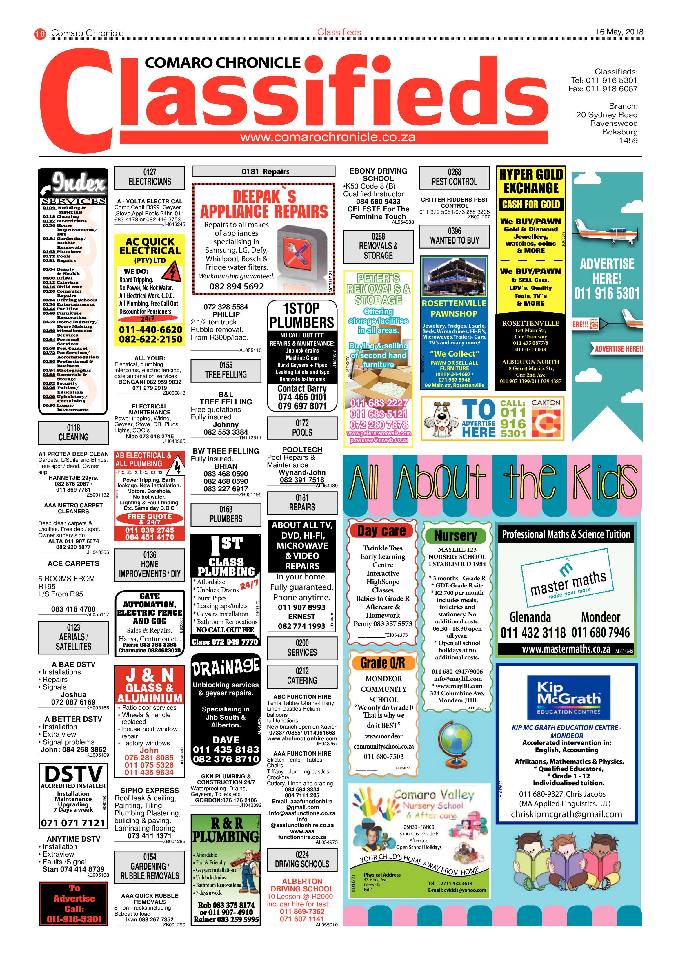 Comaro Chronicle 16 May 2018 page 10