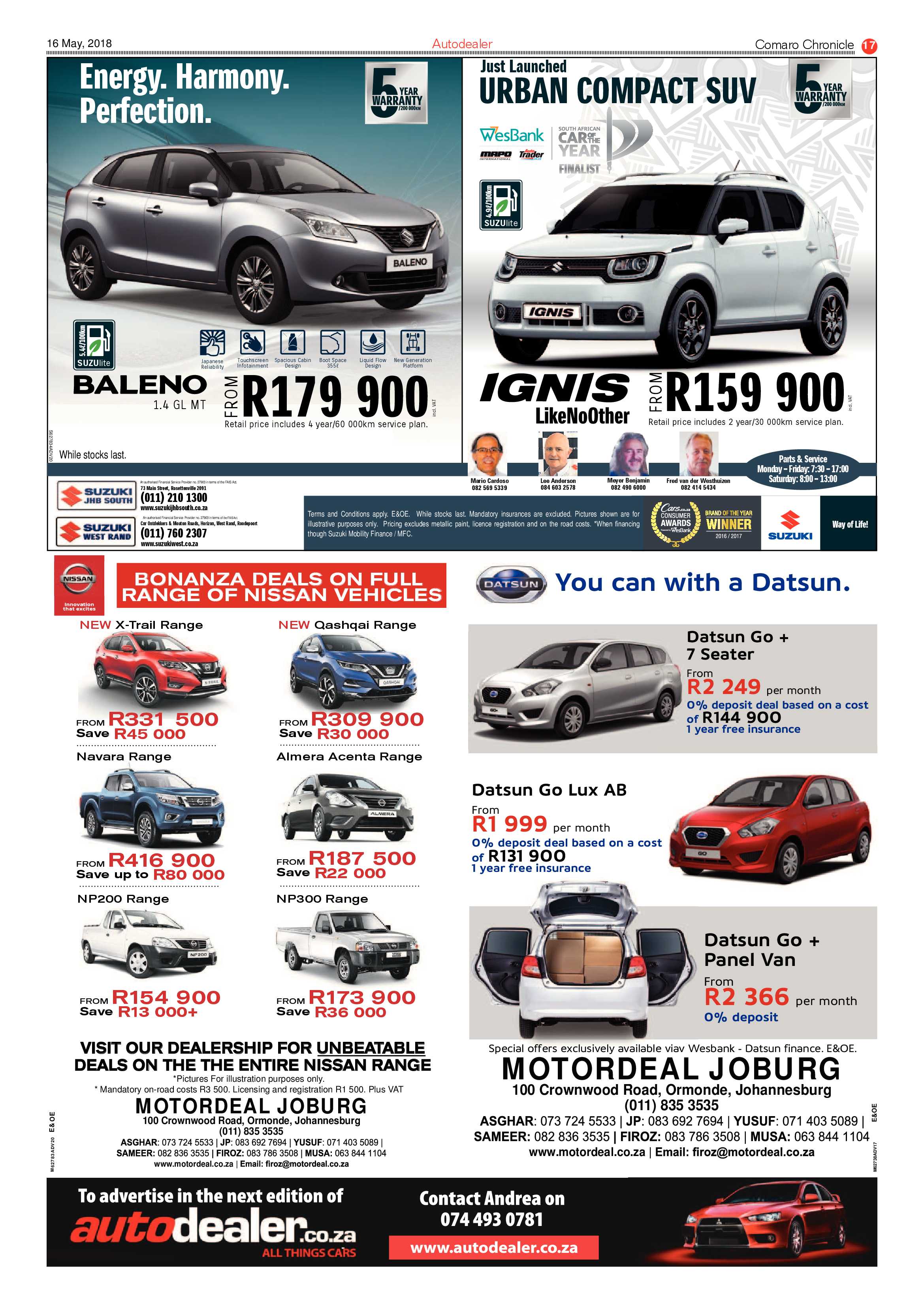 Comaro Chronicle 16 May 2018 page 17
