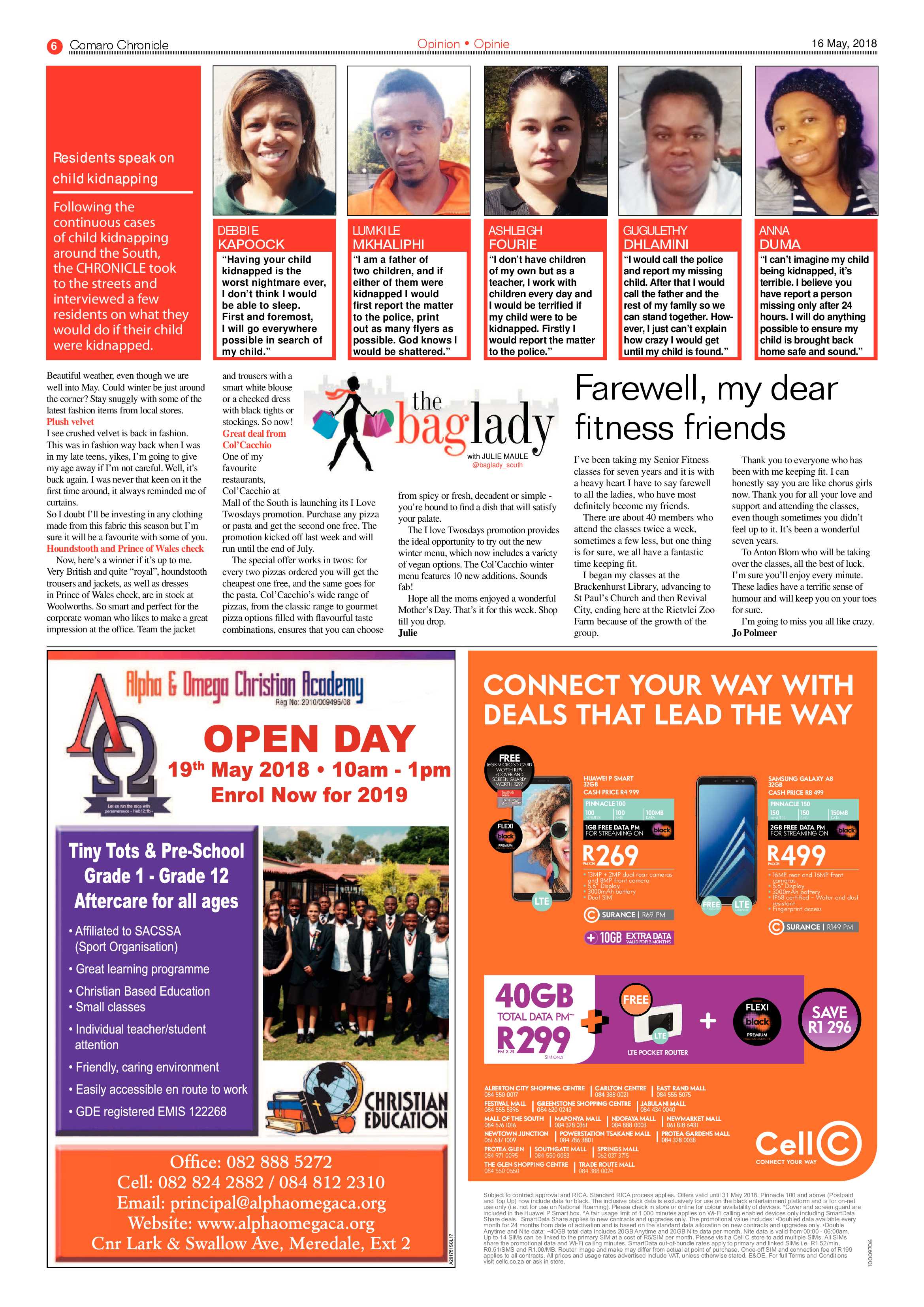 Comaro Chronicle 16 May 2018 page 6
