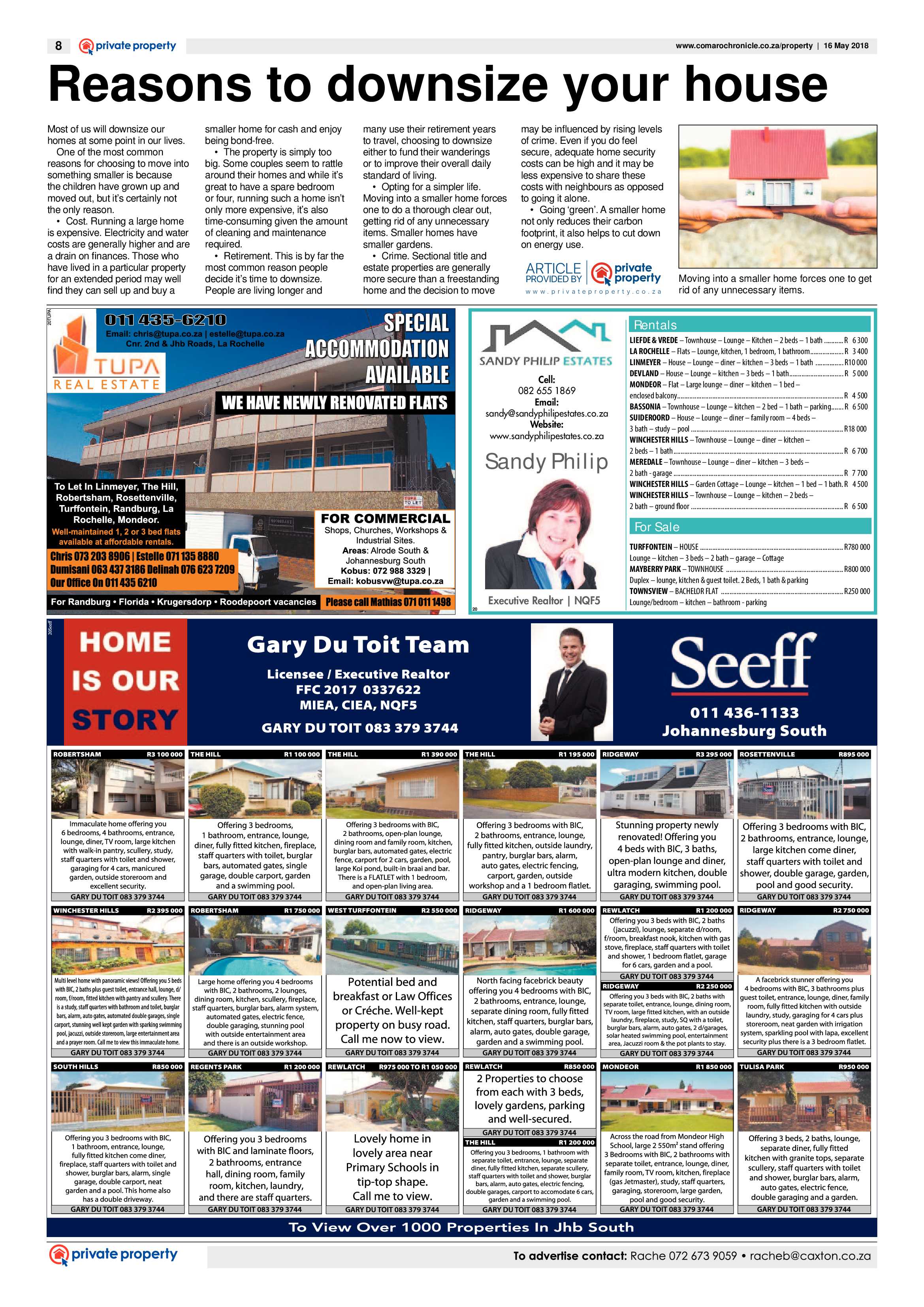Comaro Chronicle 16 May 2018 page 8