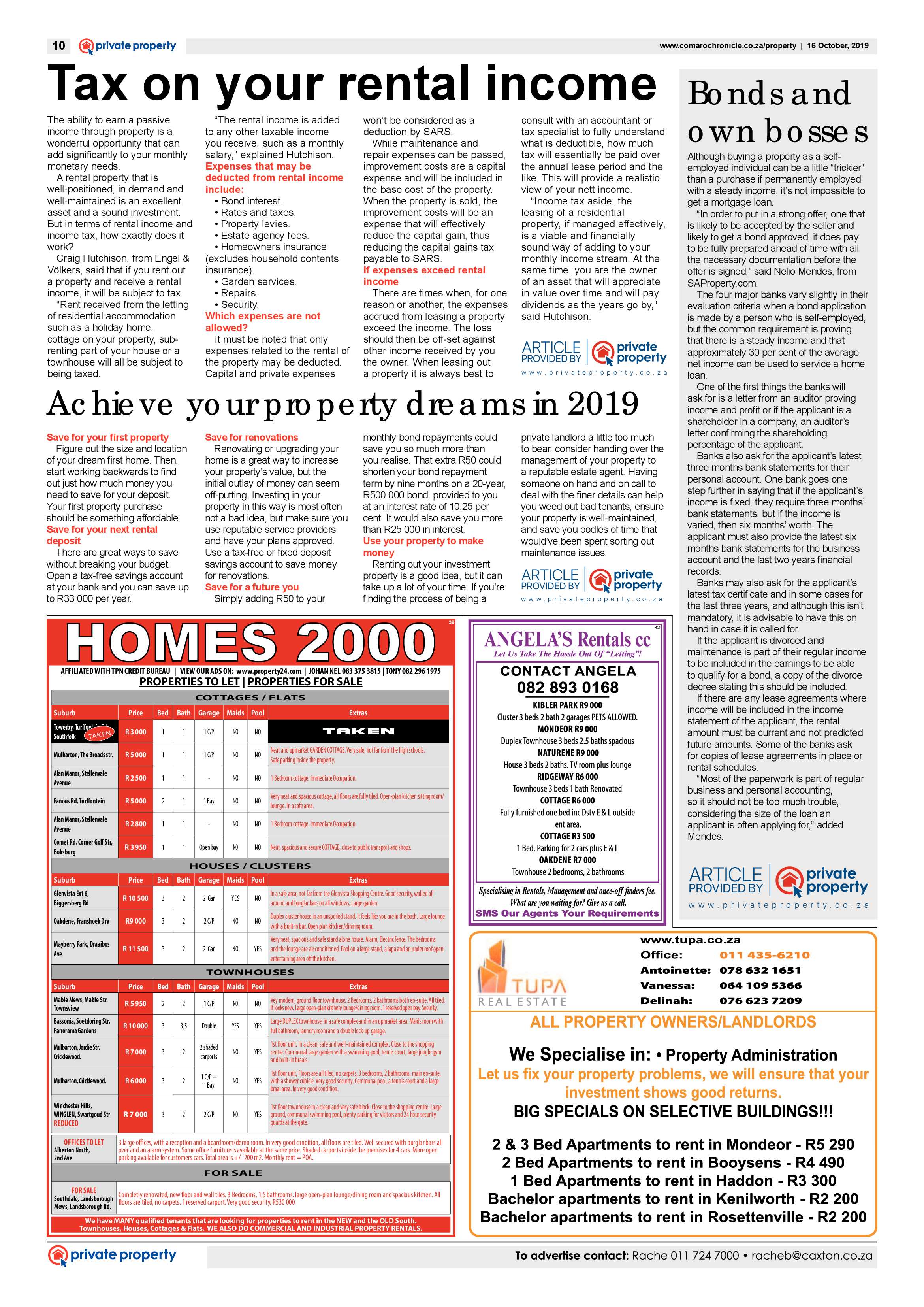 Comaro Chronicle 16 October 2019 page 10