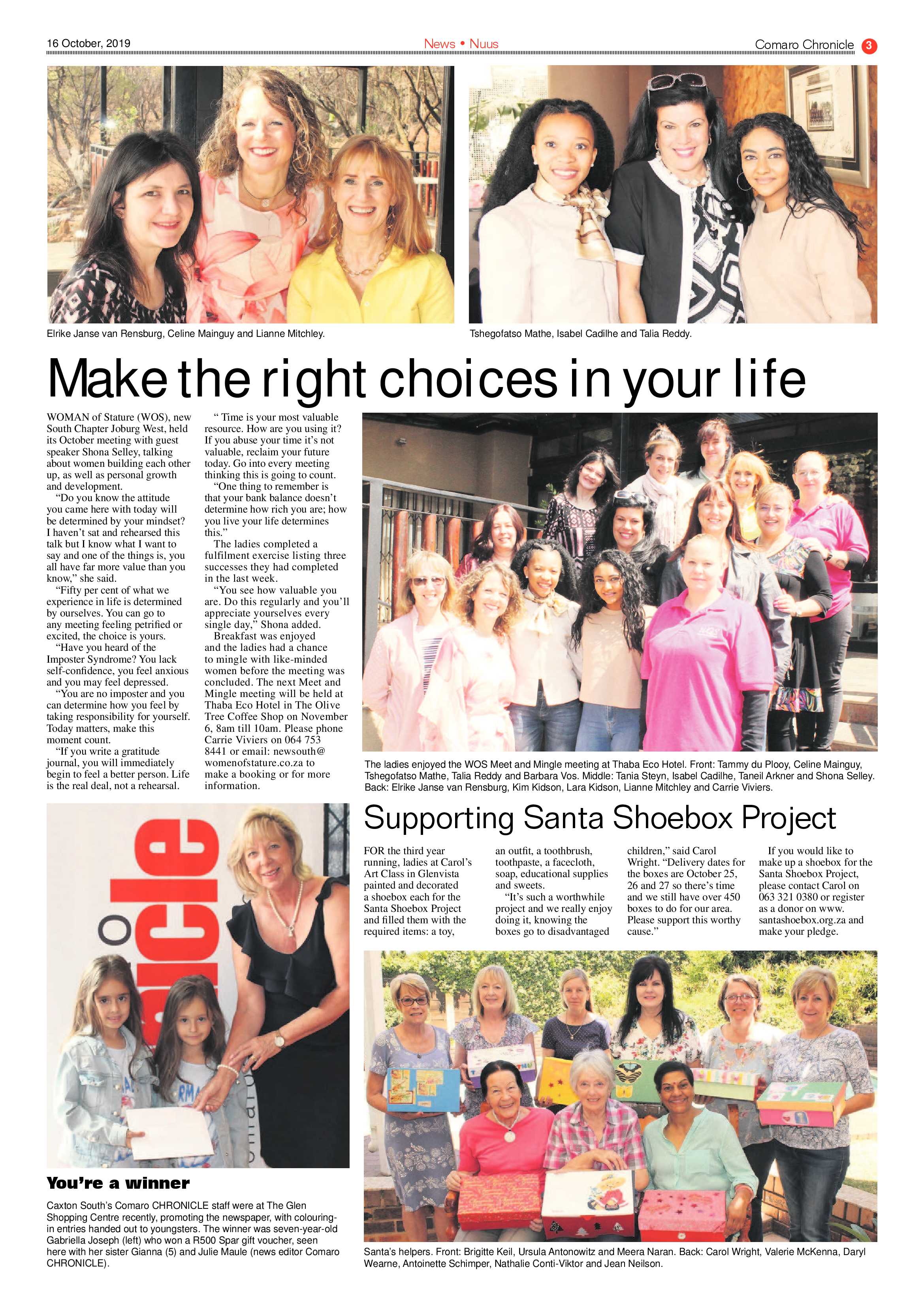 Comaro Chronicle 16 October 2019 page 3