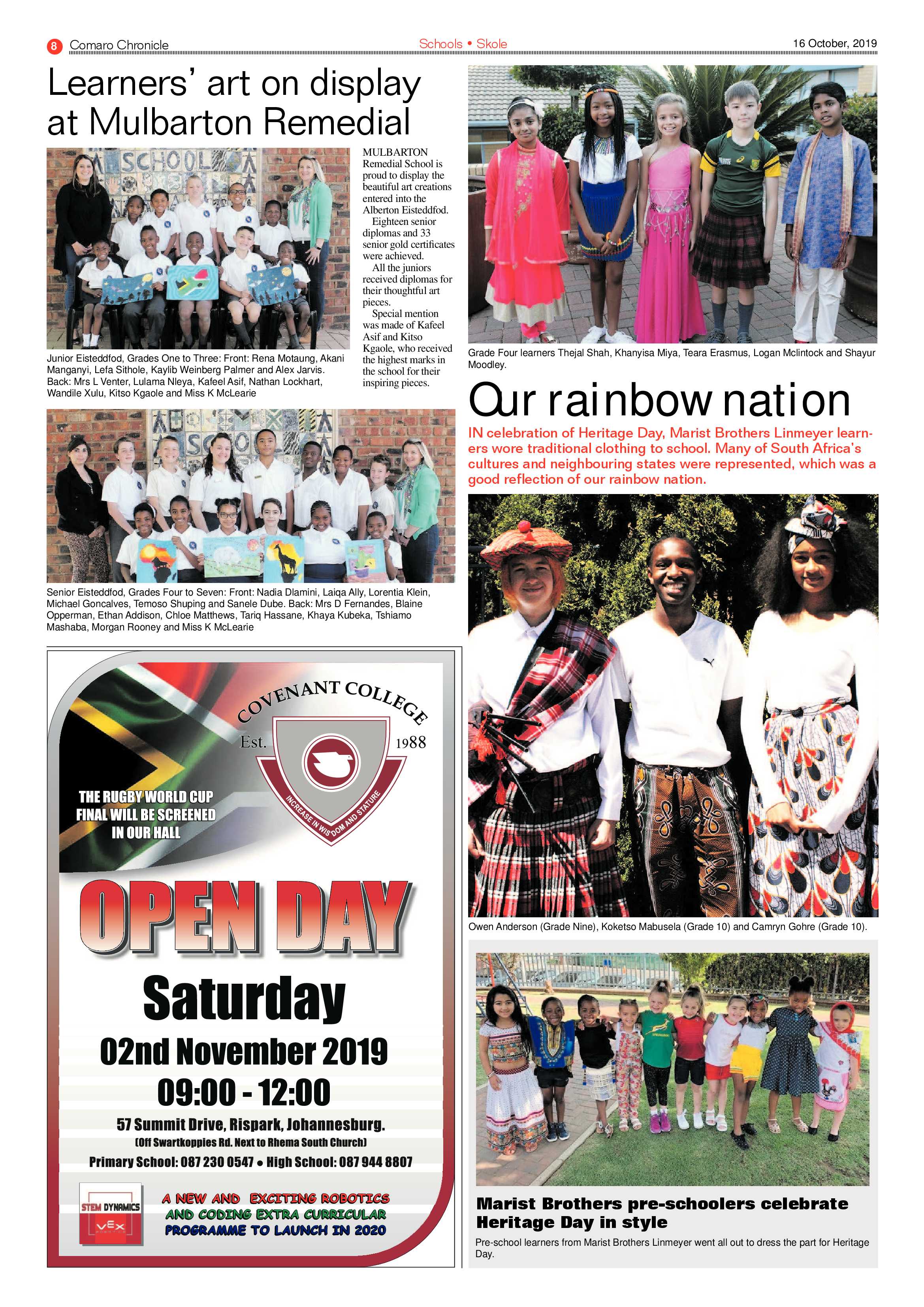 Comaro Chronicle 16 October 2019 page 8