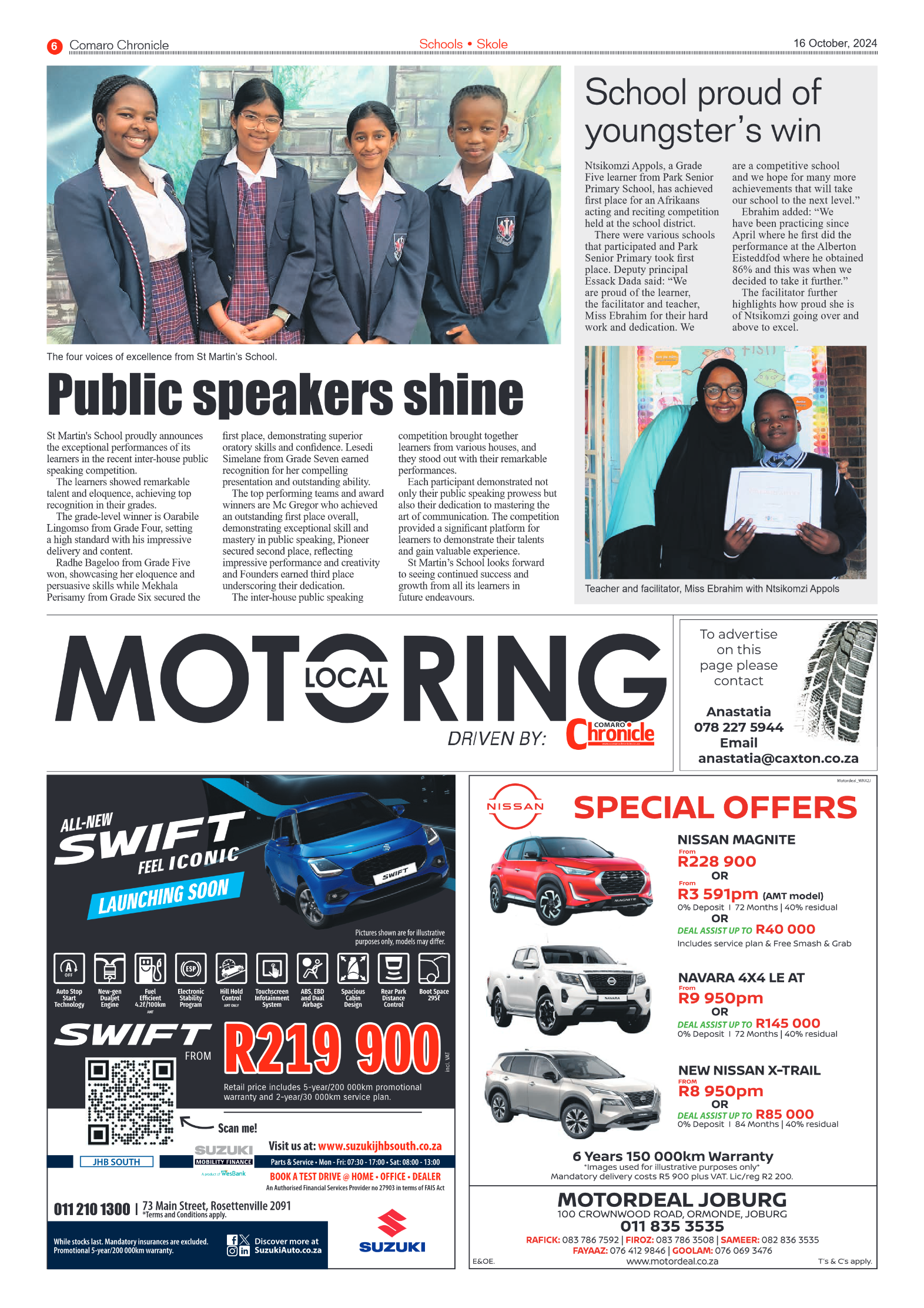 Comaro Chronicle 16 October 2024 page 6