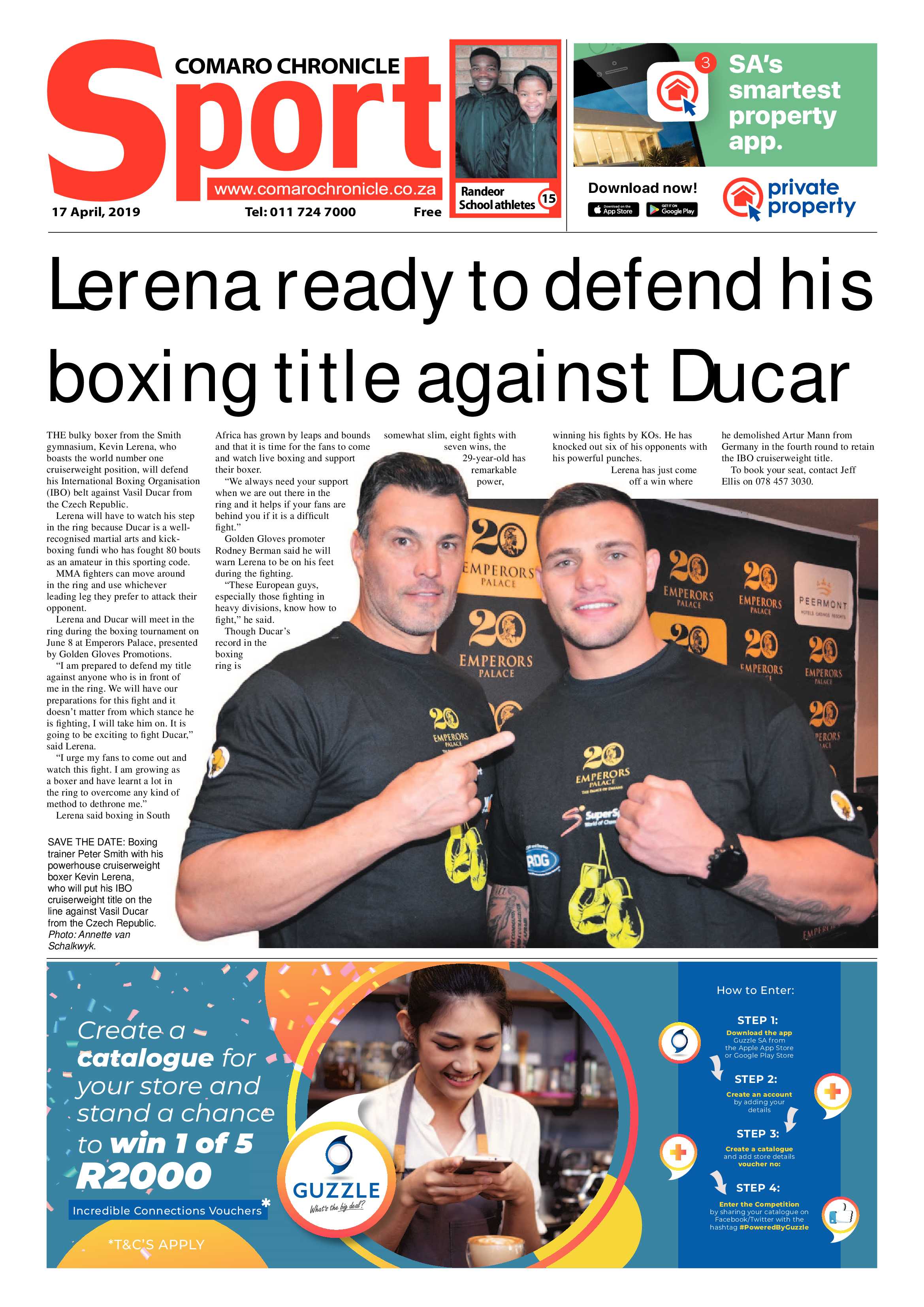 Comaro Chronicle 17 April 2019 page 16