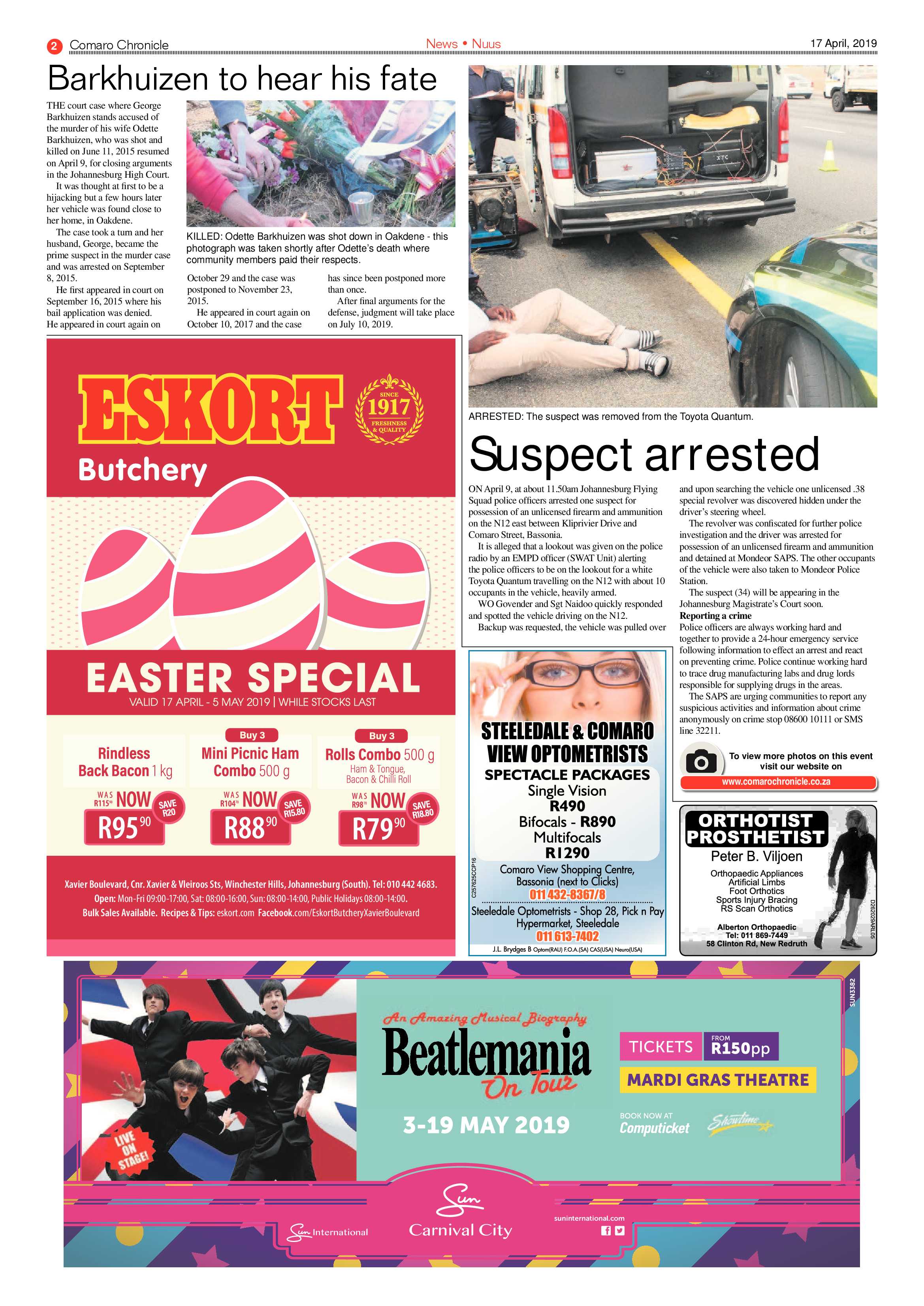 Comaro Chronicle 17 April 2019 page 2