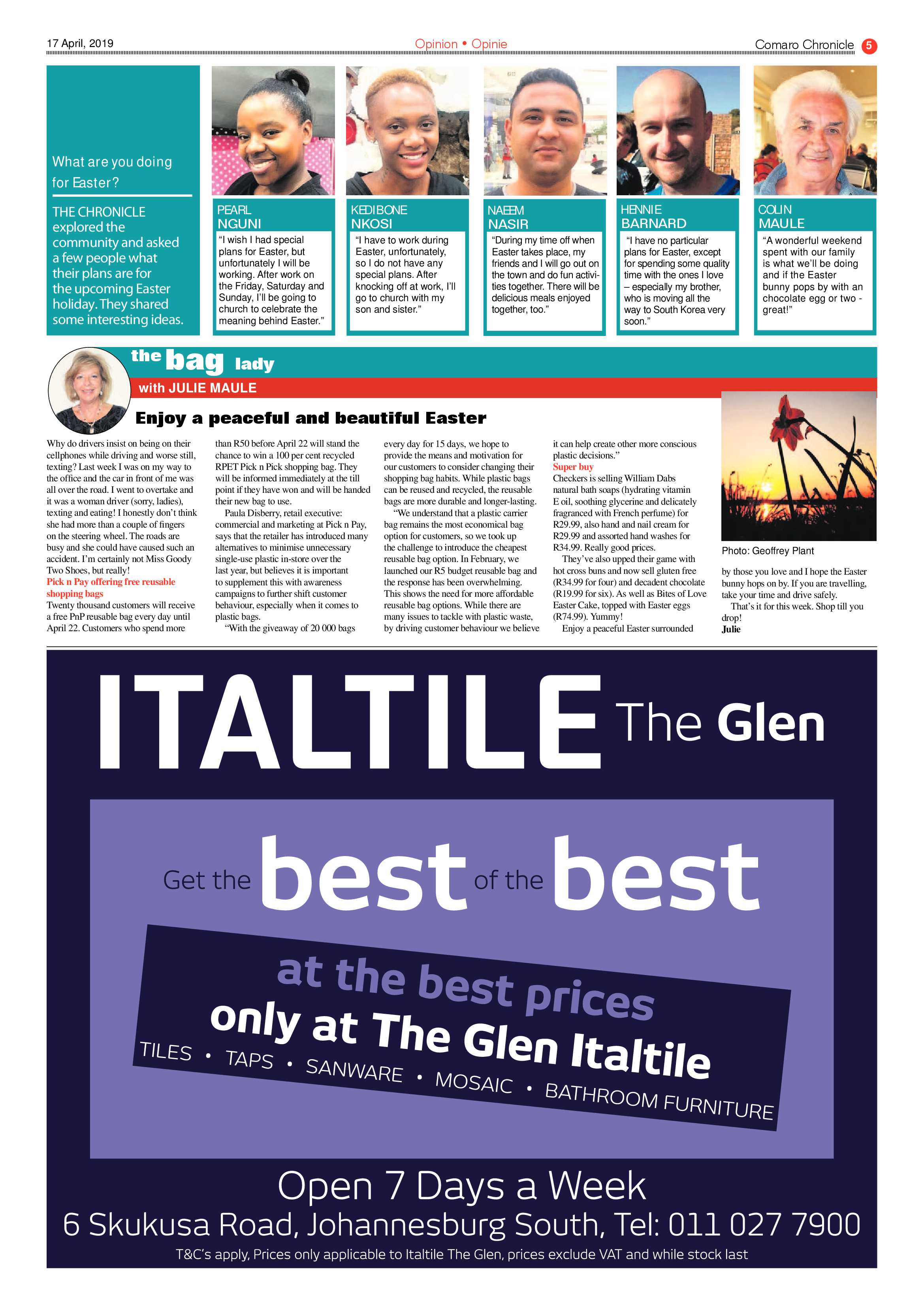 Comaro Chronicle 17 April 2019 page 5