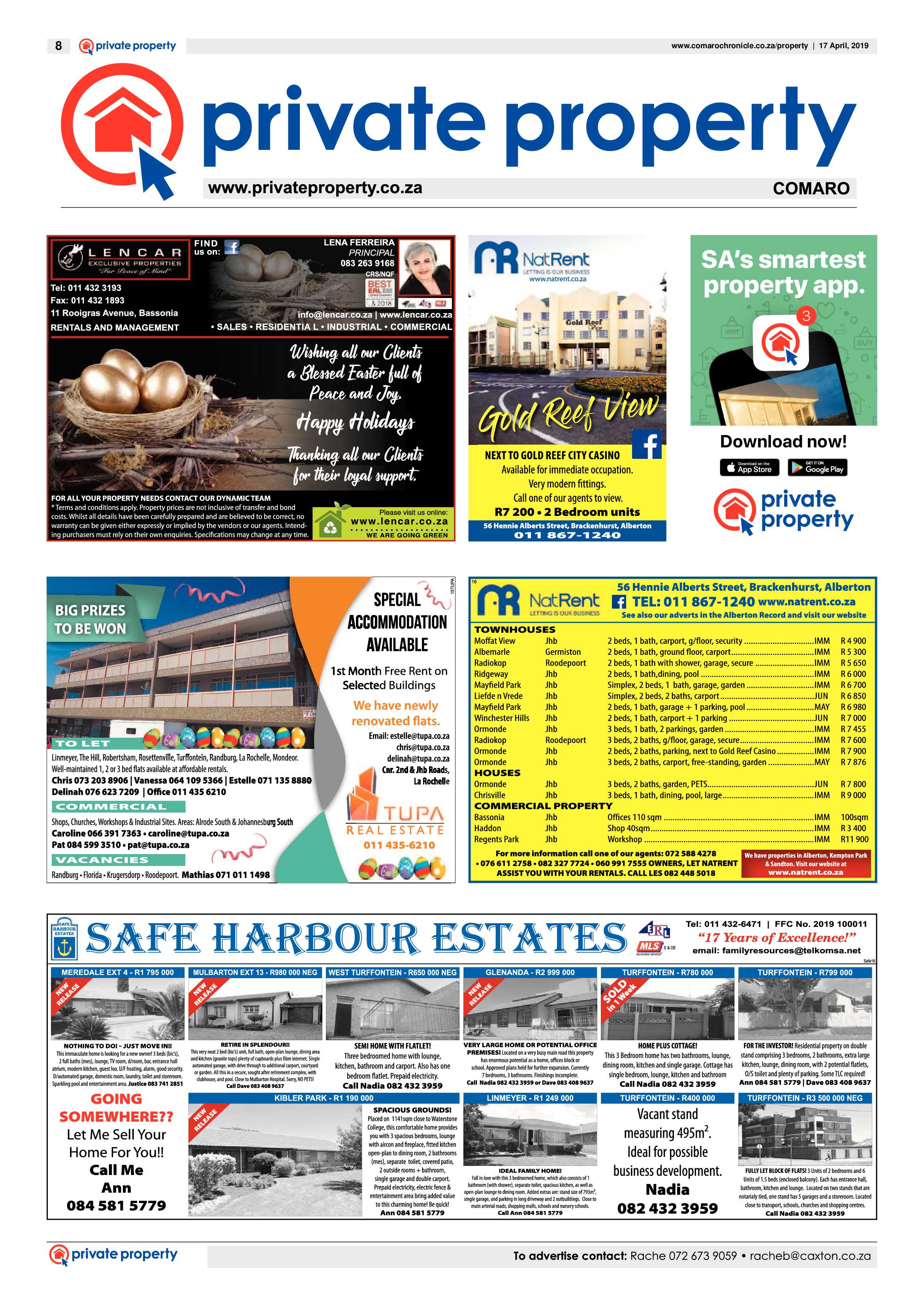 Comaro Chronicle 17 April 2019 page 8
