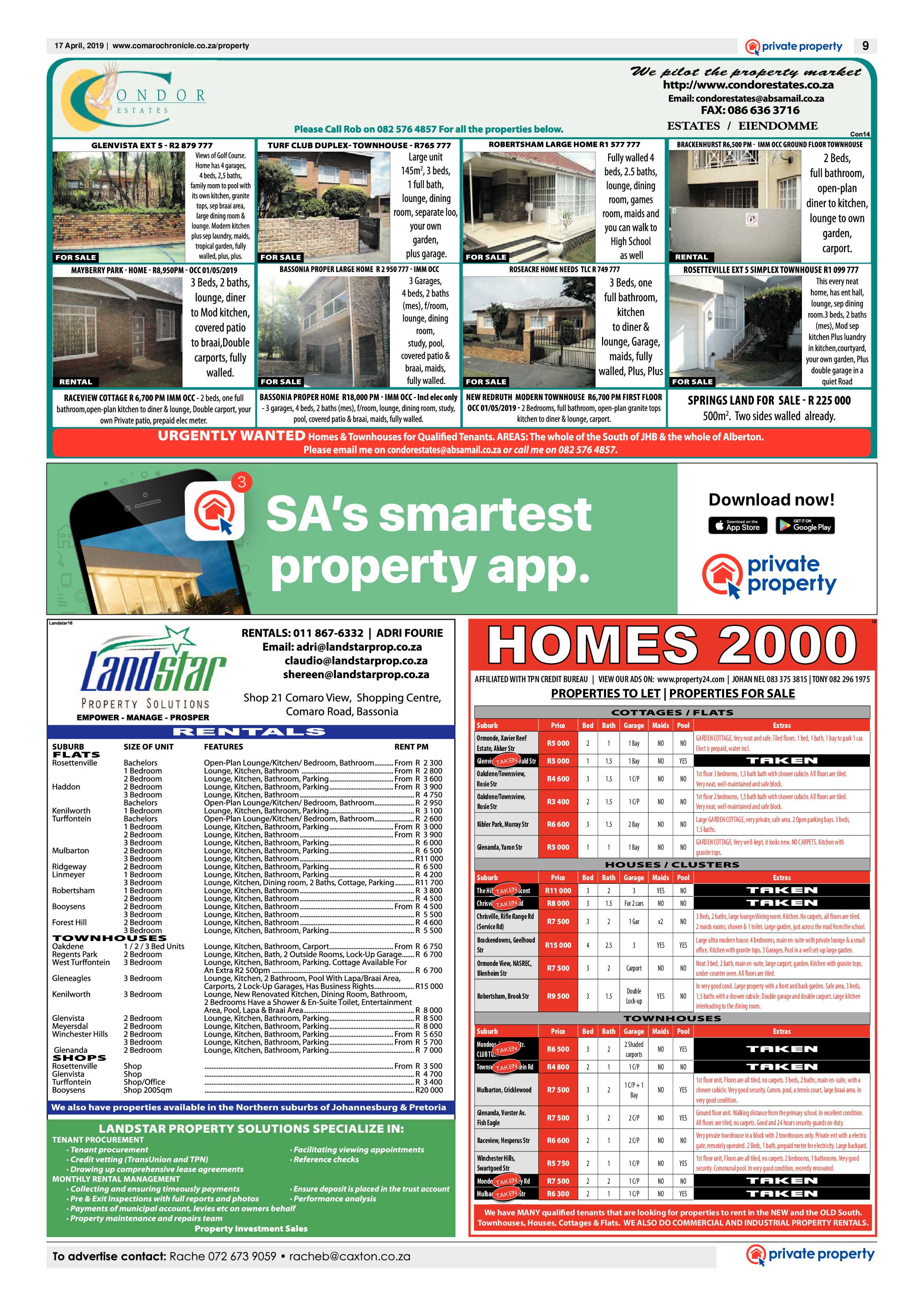 Comaro Chronicle 17 April 2019 page 9