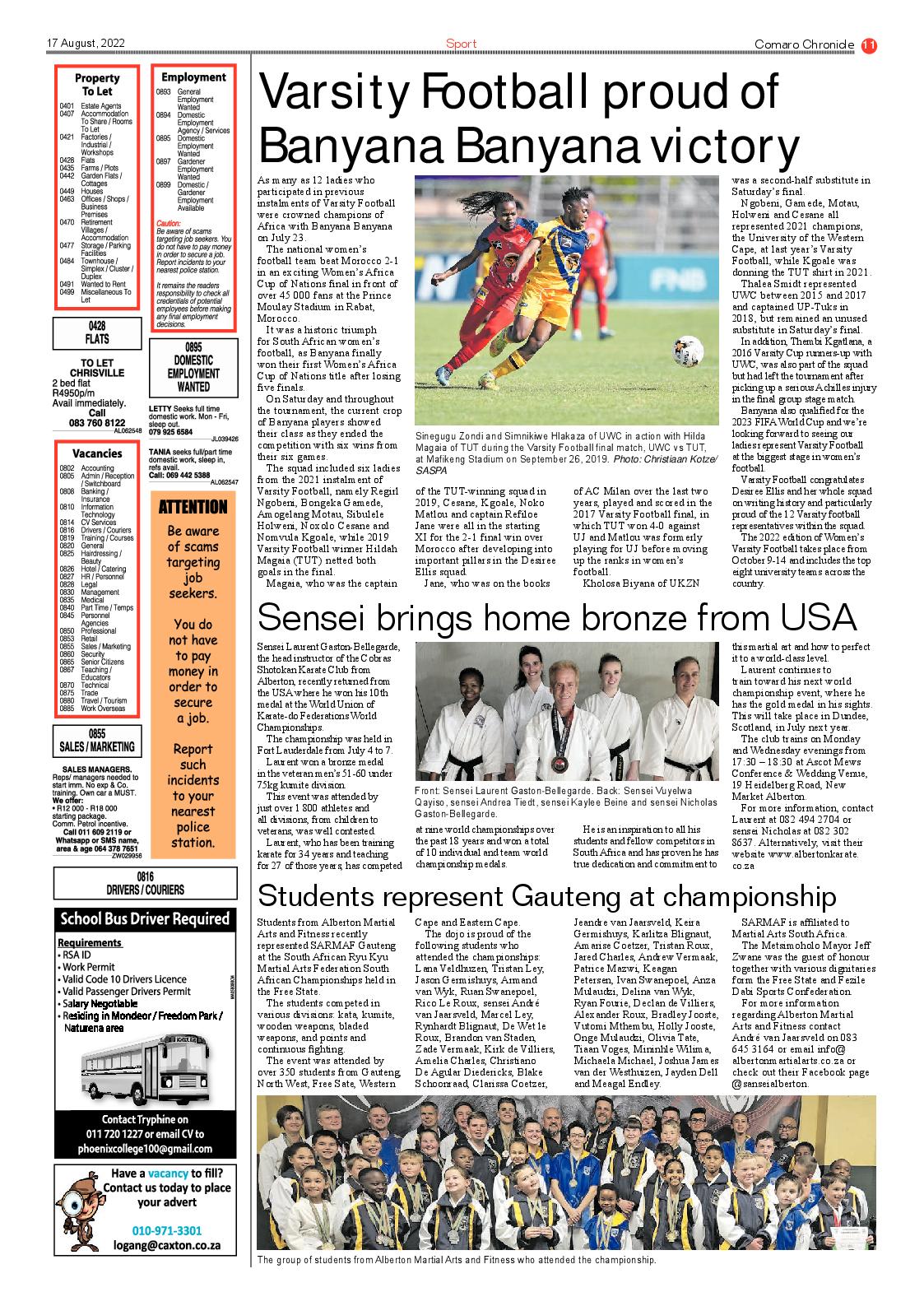 Comaro Chronicle 17 August 2022 page 13