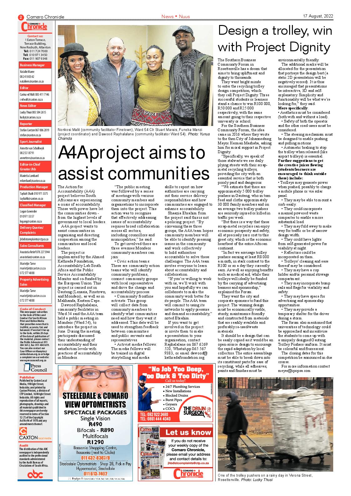 Comaro Chronicle 17 August 2022 page 4