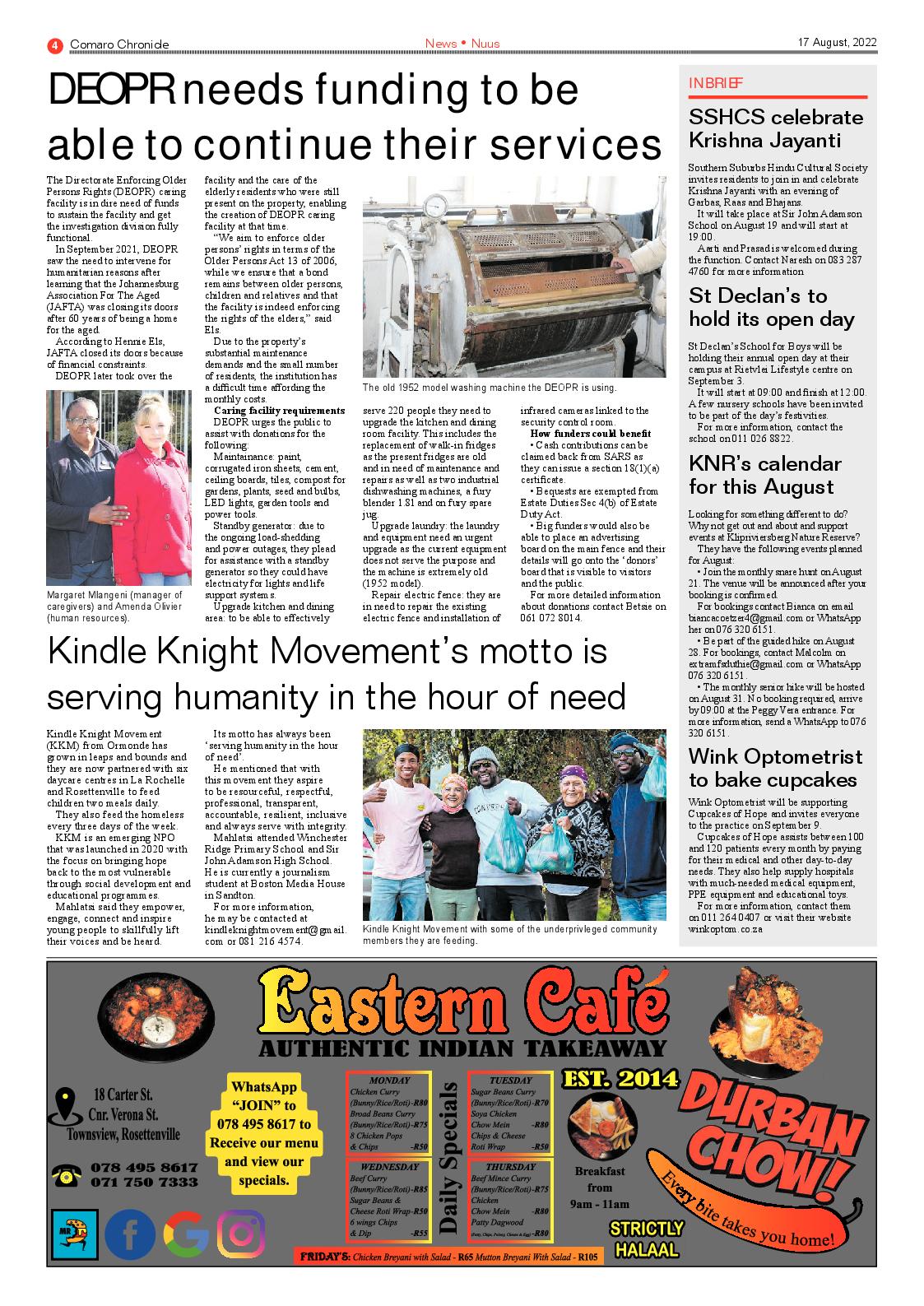 Comaro Chronicle 17 August 2022 page 6