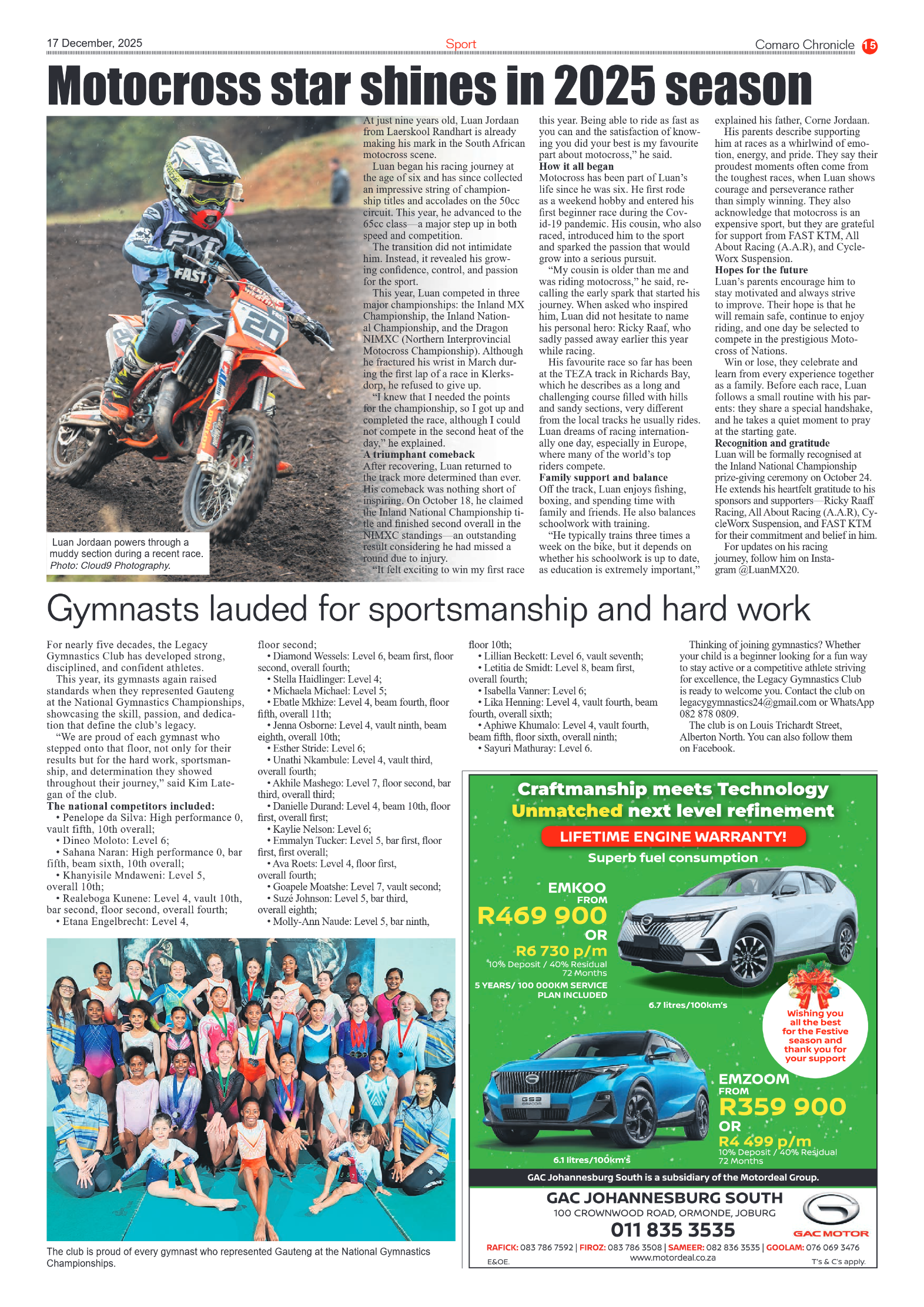 Comaro Chronicle 17 December 2025 page 11