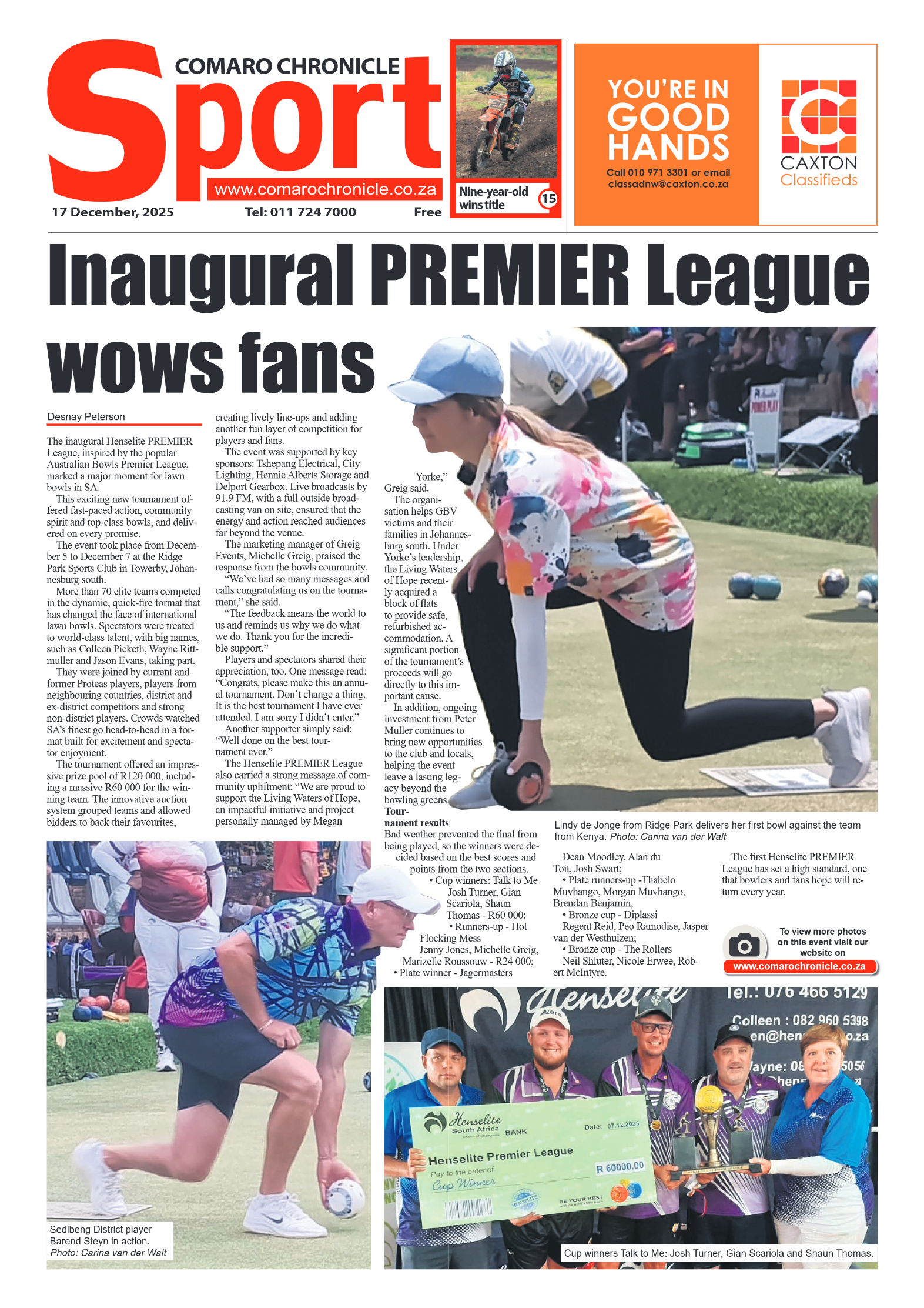 Comaro Chronicle 17 December 2025 page 12