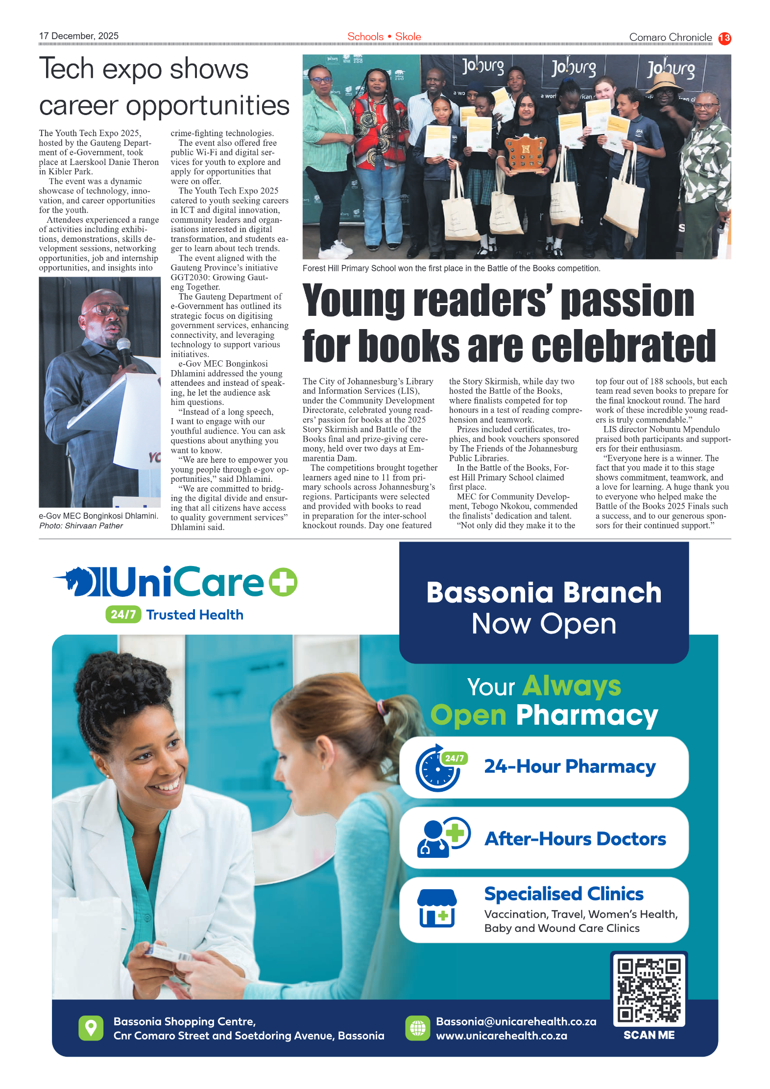 Comaro Chronicle 17 December 2025 page 9