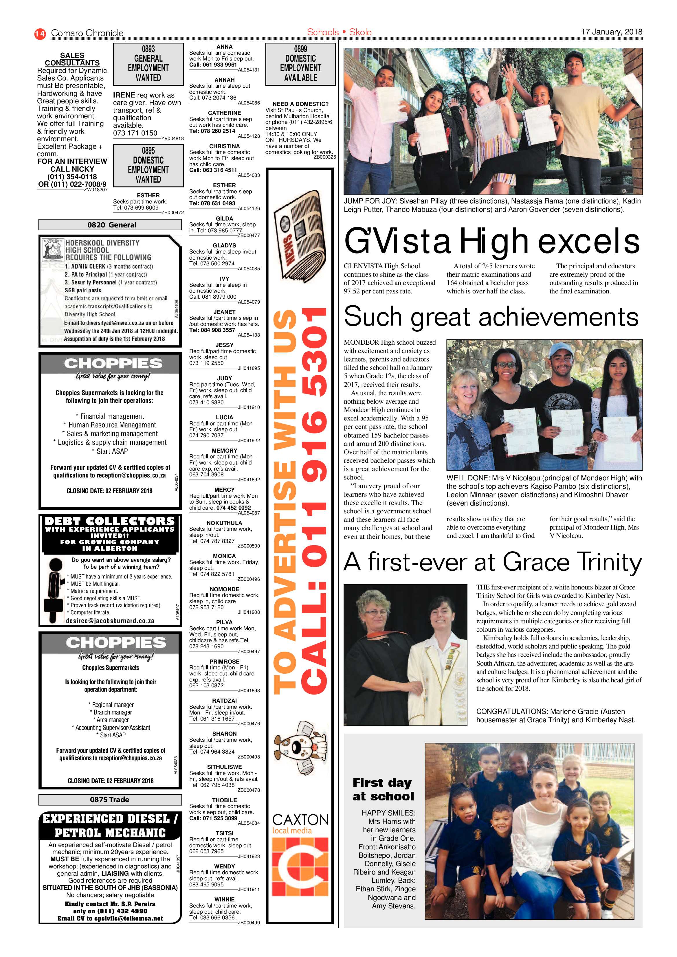 Comaro Chronicle 17 January 2018 page 14