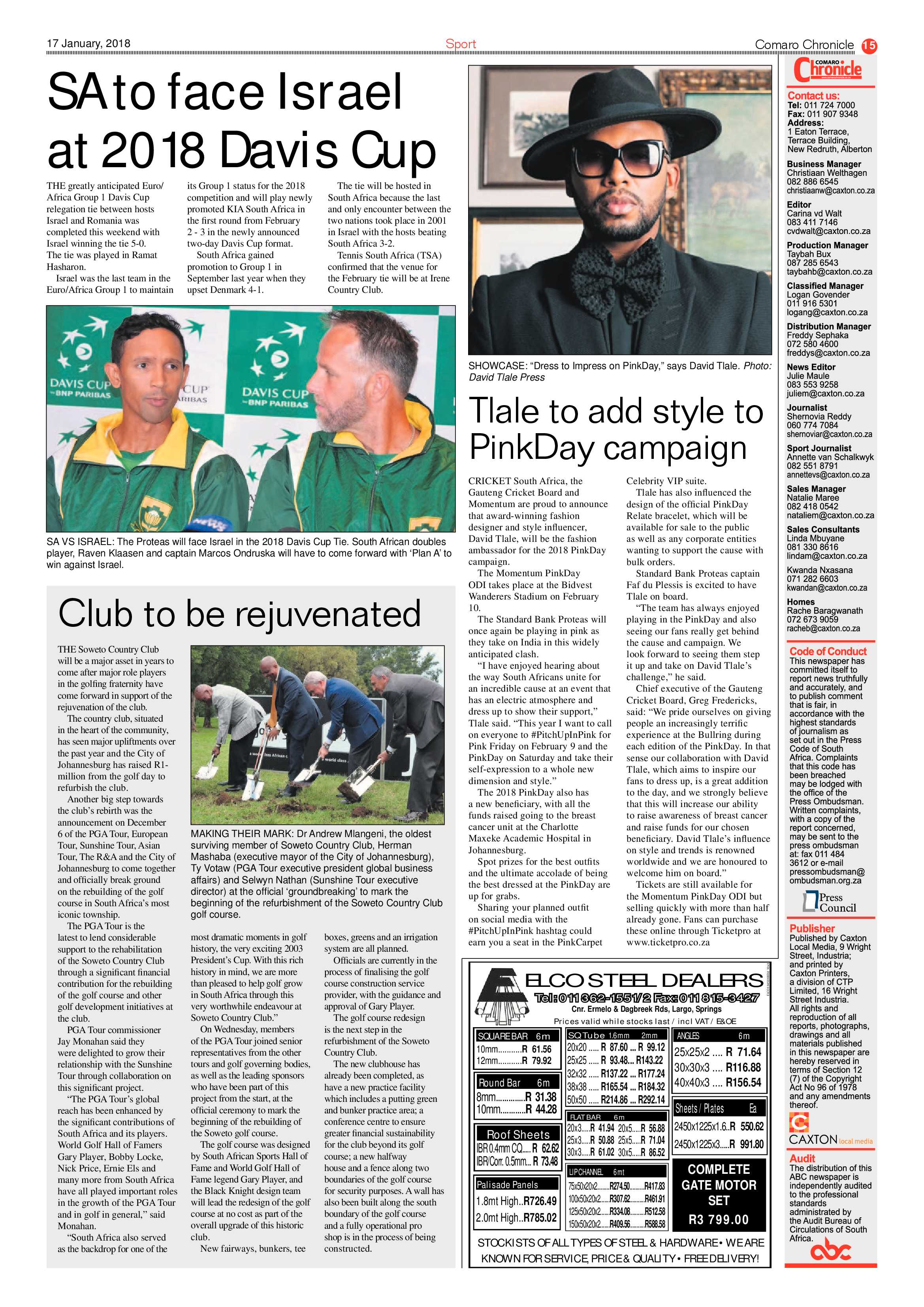 Comaro Chronicle 17 January 2018 page 15