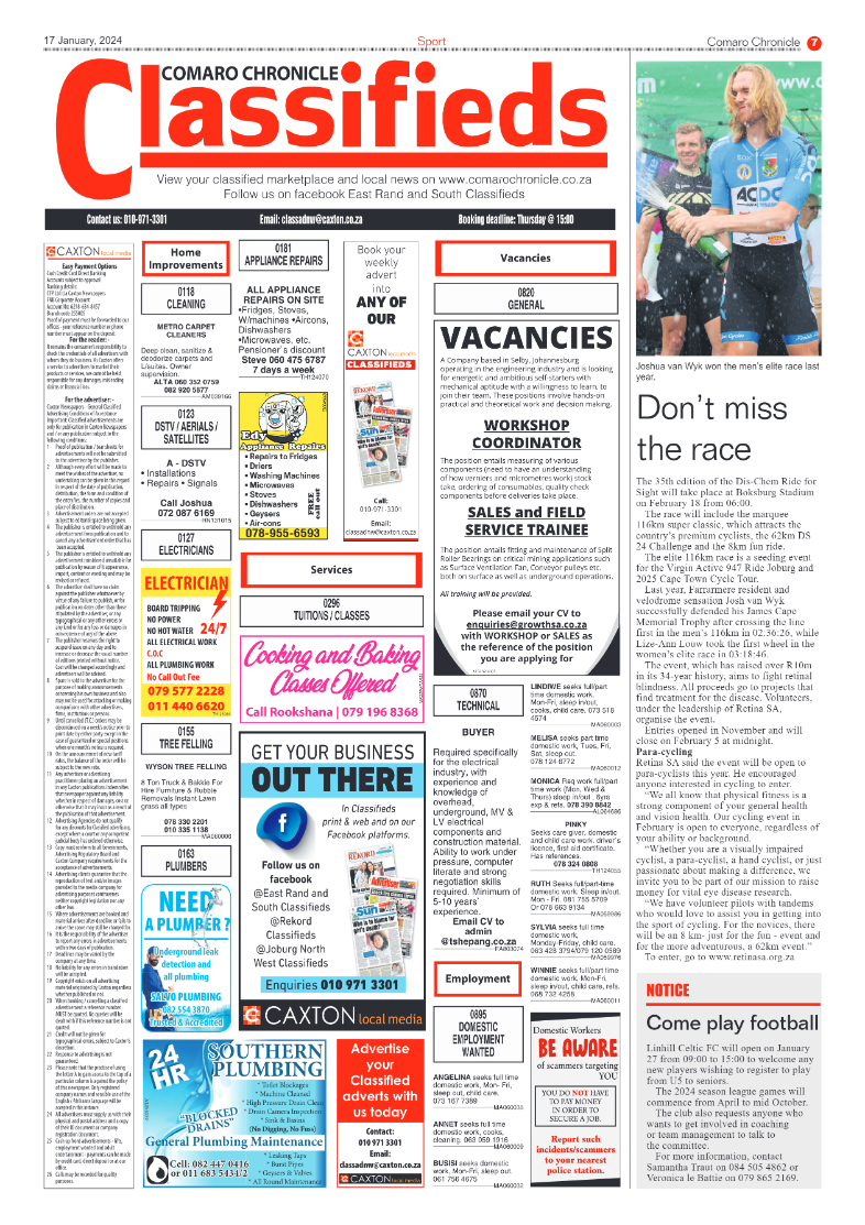 Comaro Chronicle 17 January 2024 page 7