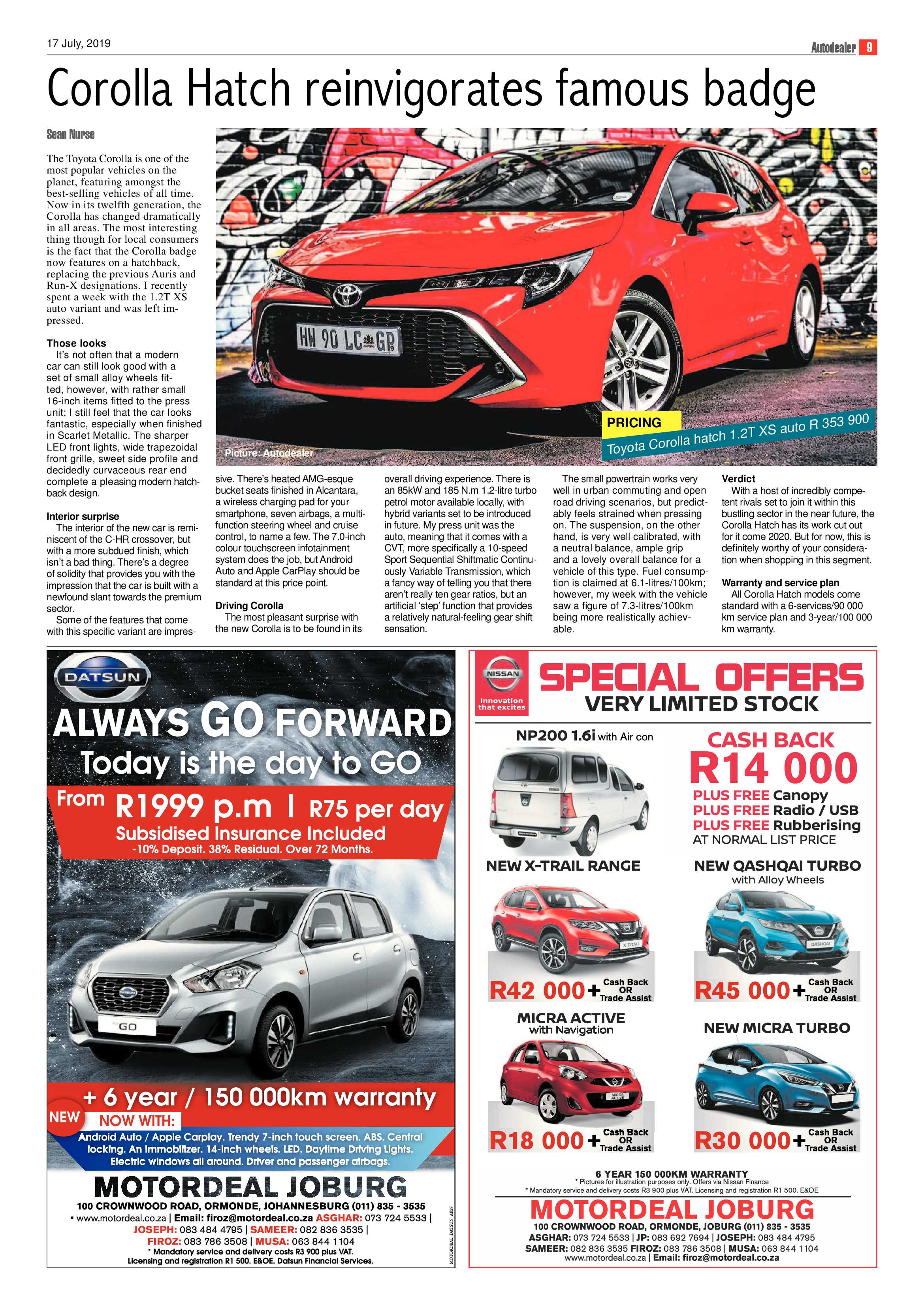 Comaro Chronicle 17 July 2019 page 9