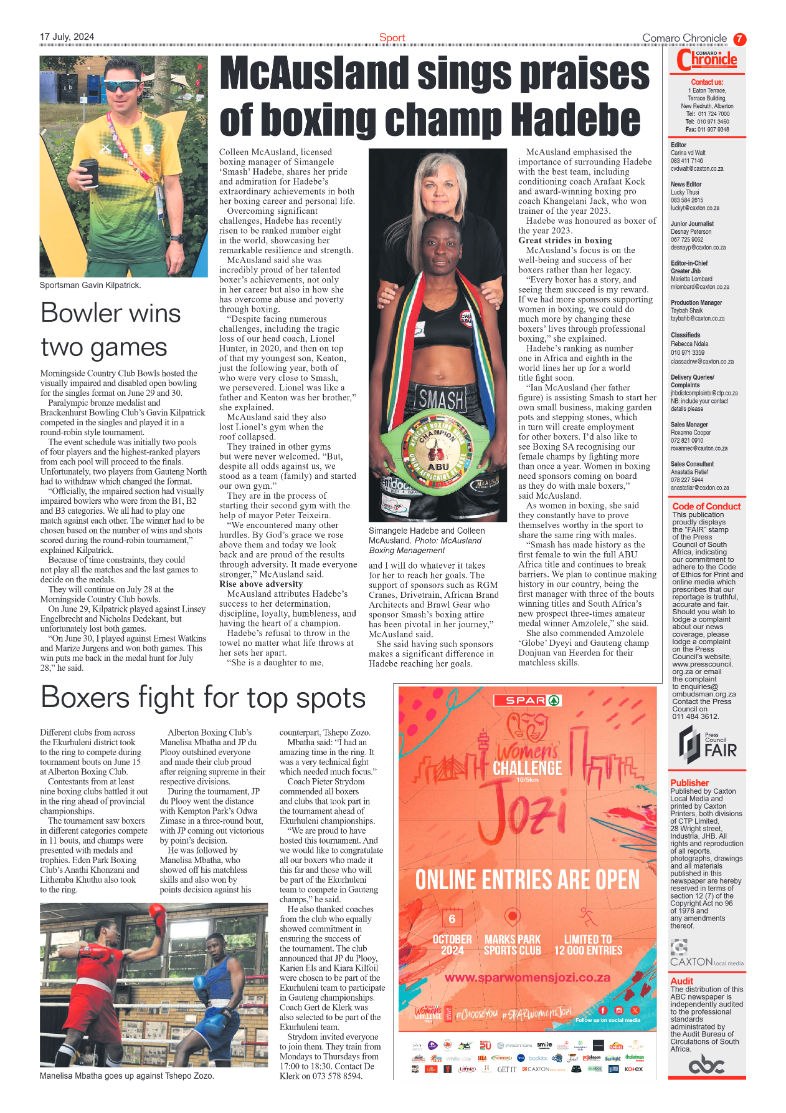 Comaro Chronicle 17 July 2024 page 7