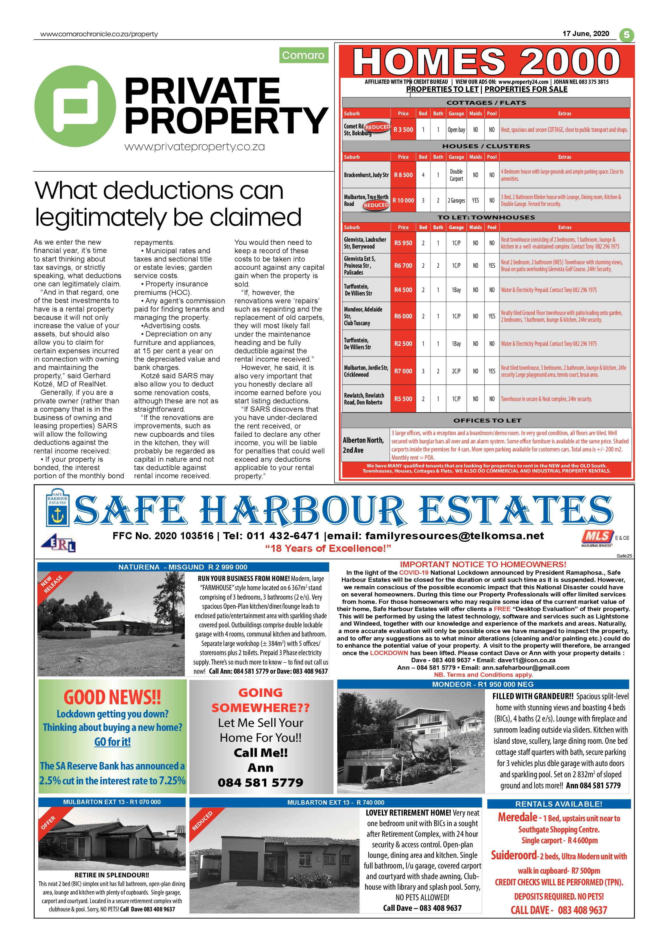 Comaro Chronicle 17 June 2020 page 5