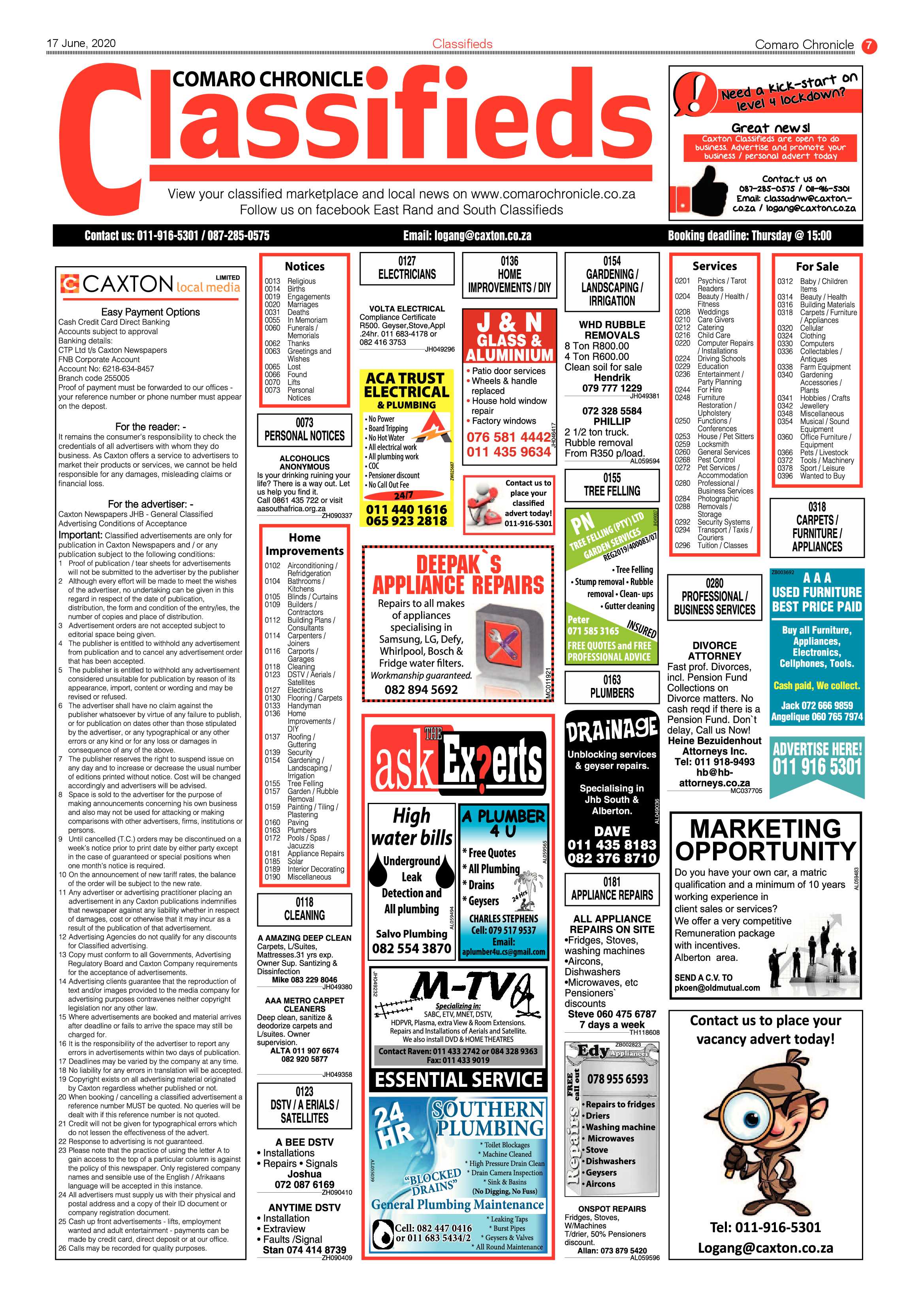 Comaro Chronicle 17 June 2020 page 7