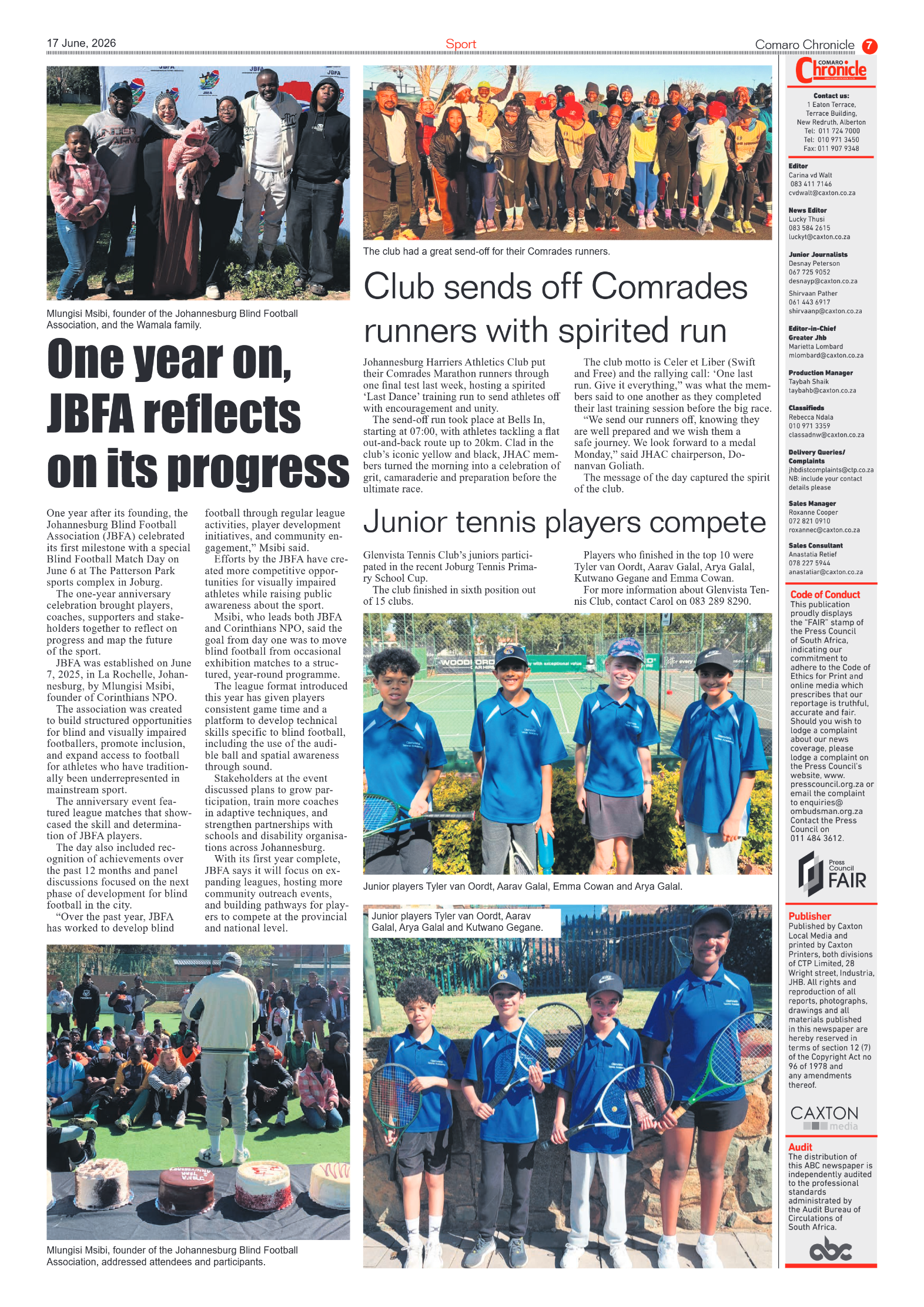Comaro Chronicle 17 June 2026 page 7