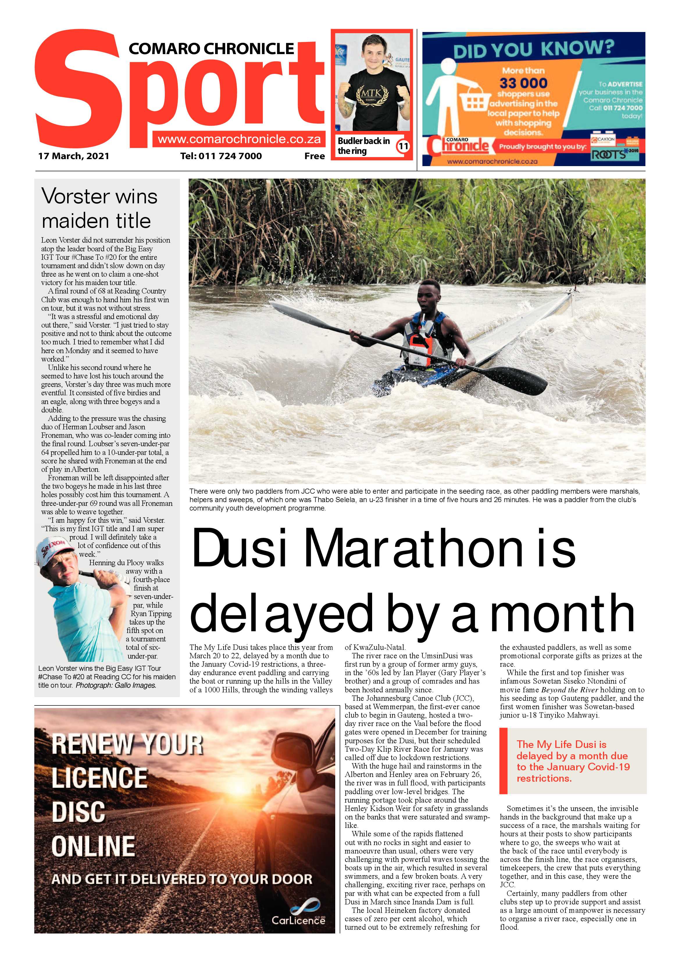 Comaro Chronicle 17 March 2021 page 12