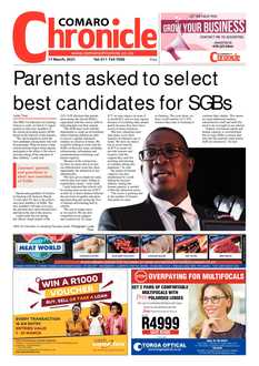 Comaro Chronicle 17 March 2021