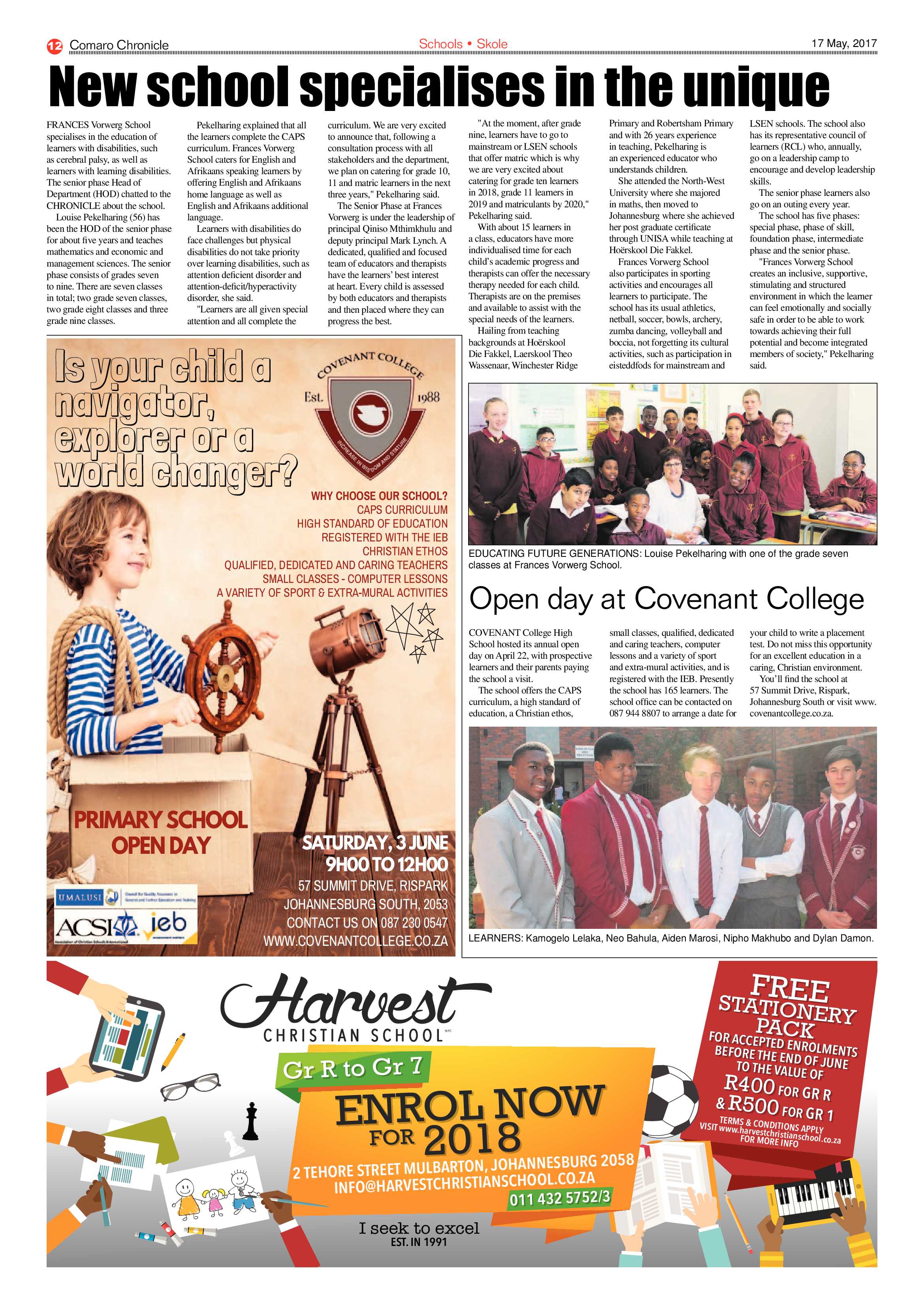 Comaro Chronicle 17 May 2017 page 12