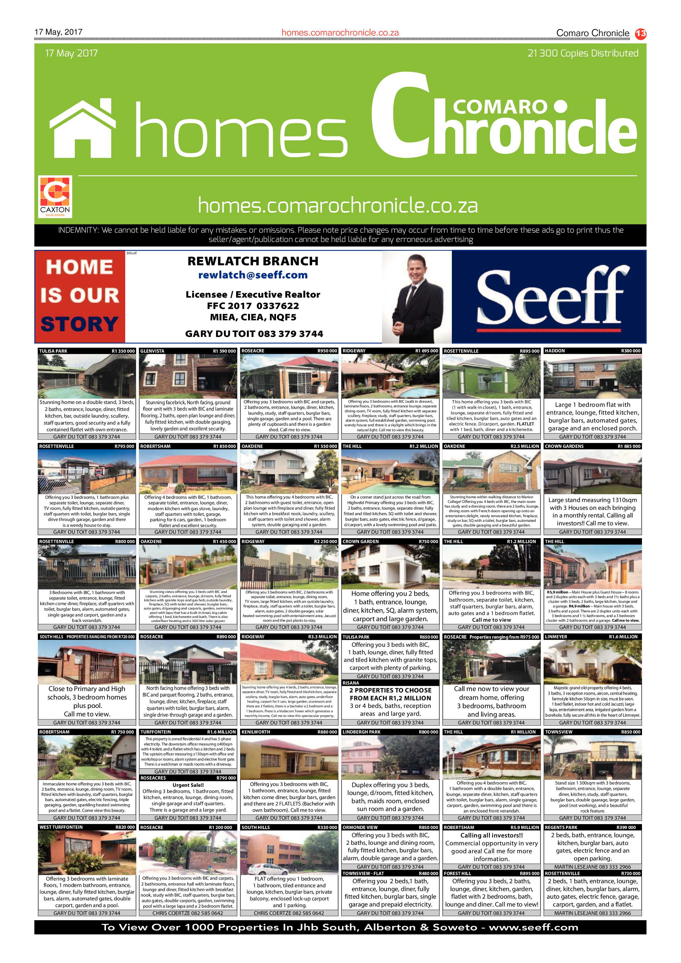 Comaro Chronicle 17 May 2017 page 13