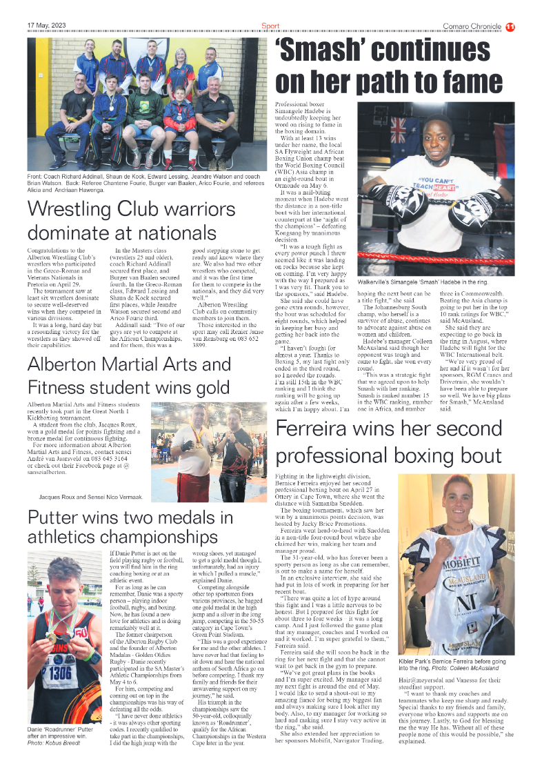 Comaro Chronicle 17 May 2023 page 11