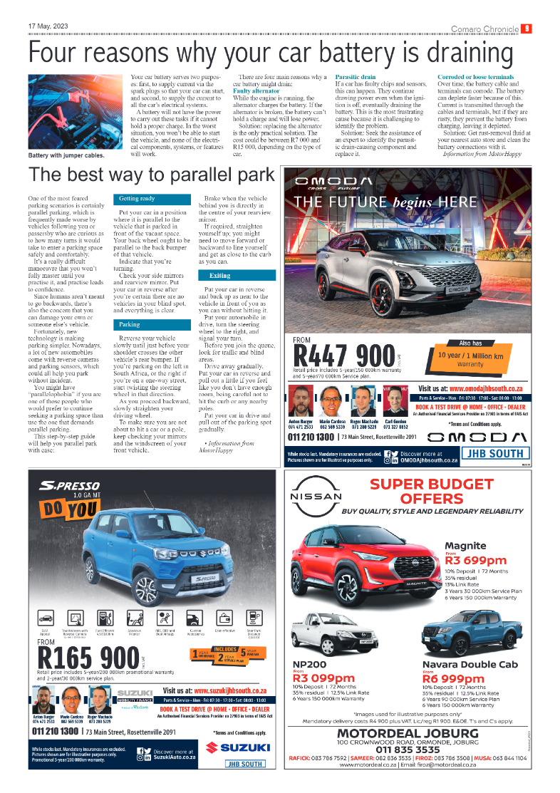 Comaro Chronicle 17 May 2023 page 9