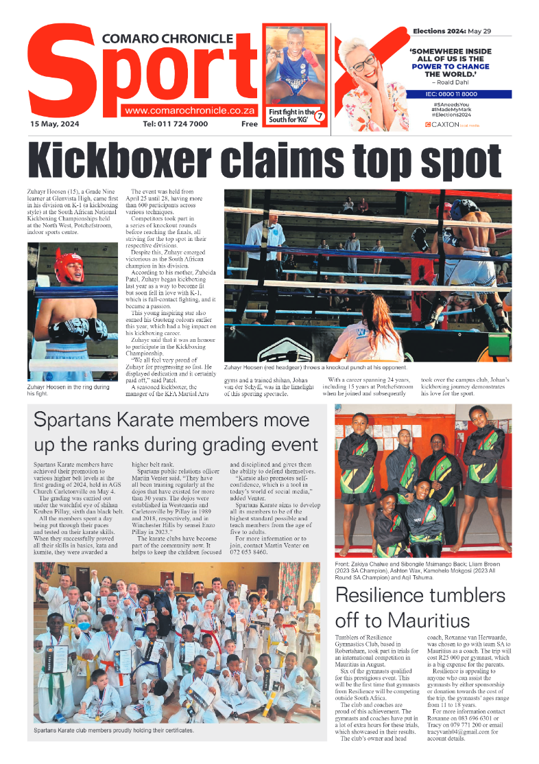 Comaro Chronicle 17 May 2024 page 8