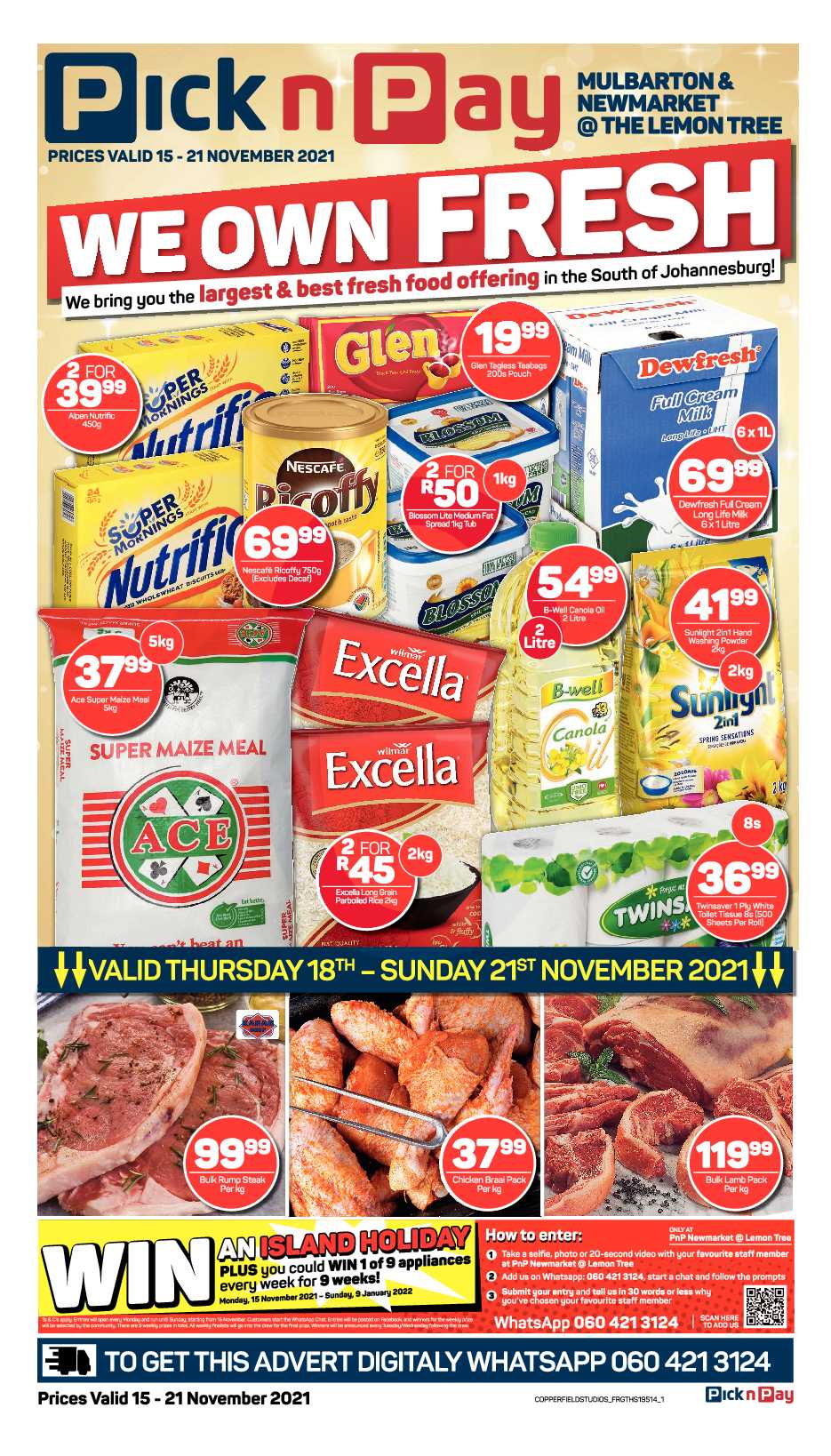 Comaro Chronicle 17 November 2021 page 1